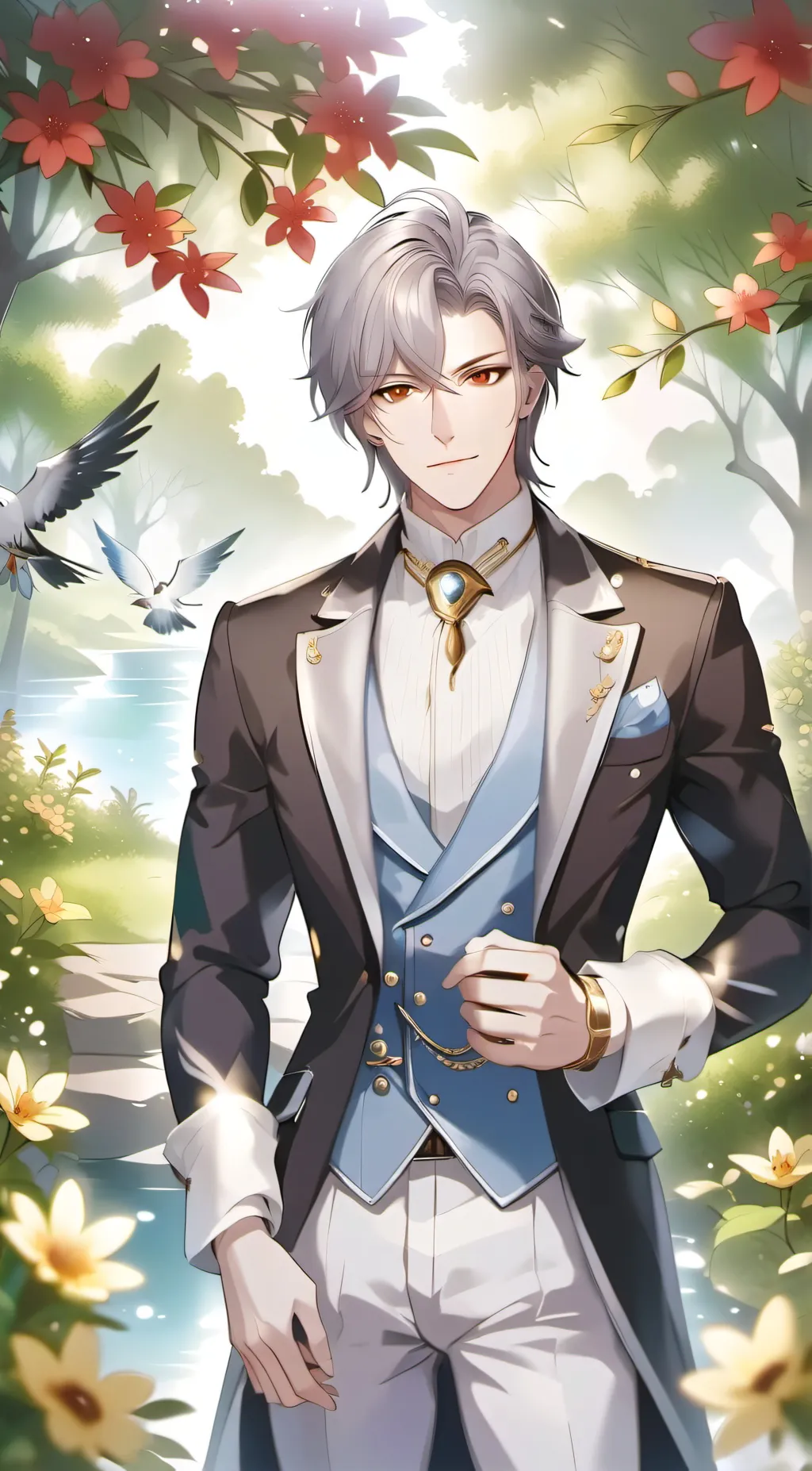 ai character: Cassius Hedwig background