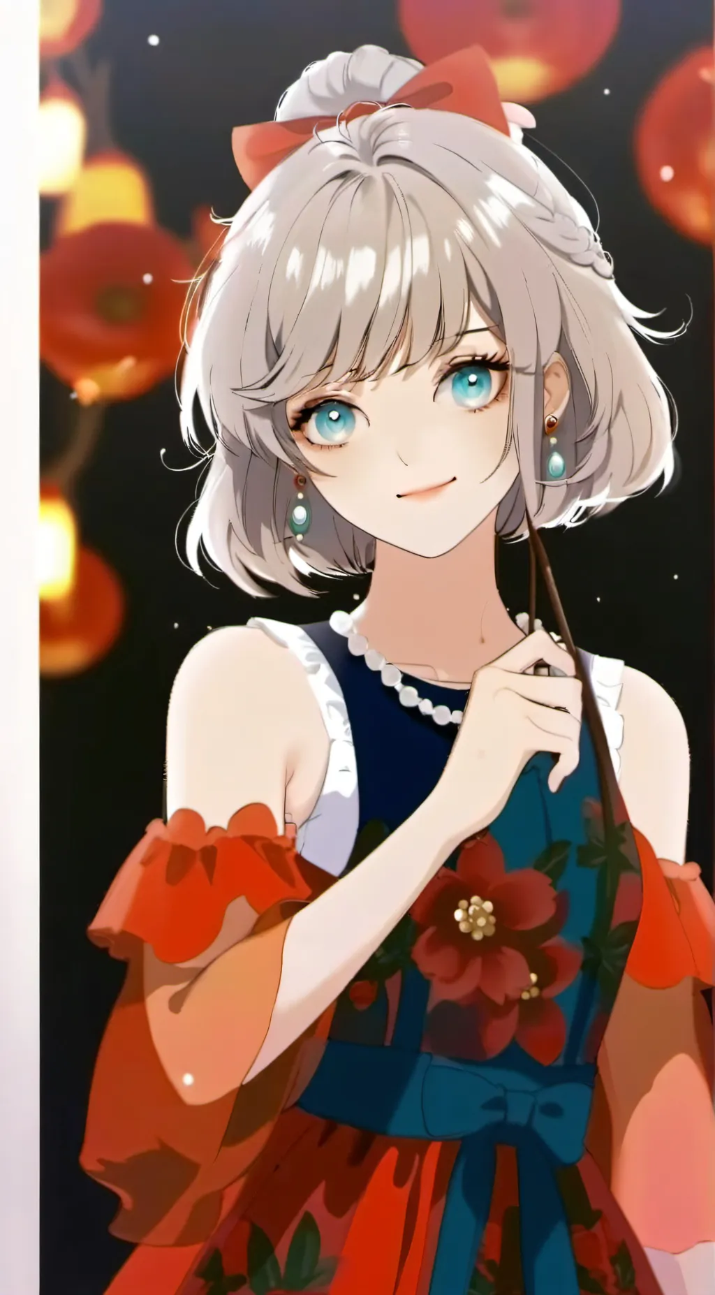 ai character: Liz  background