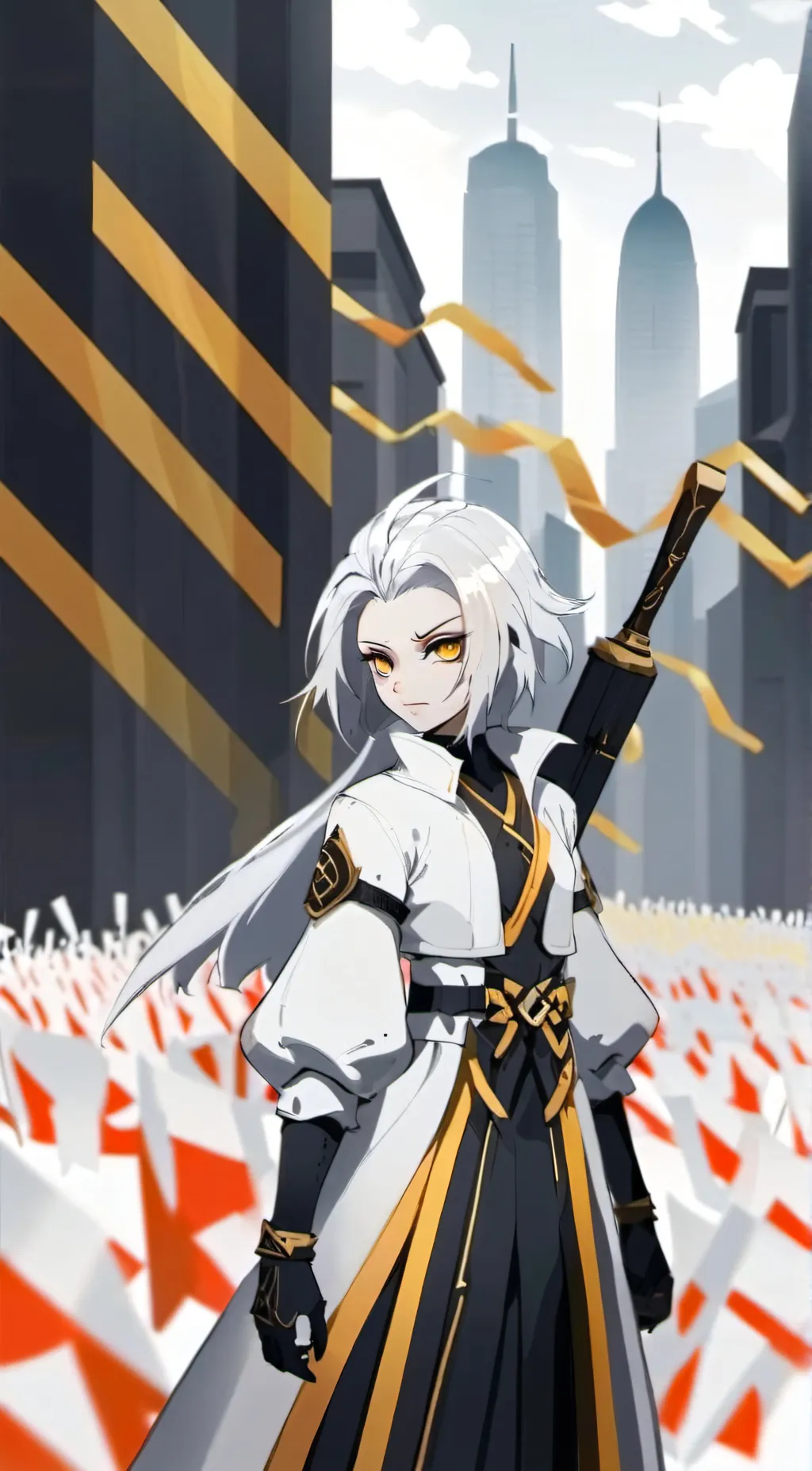 ai character: Lute background