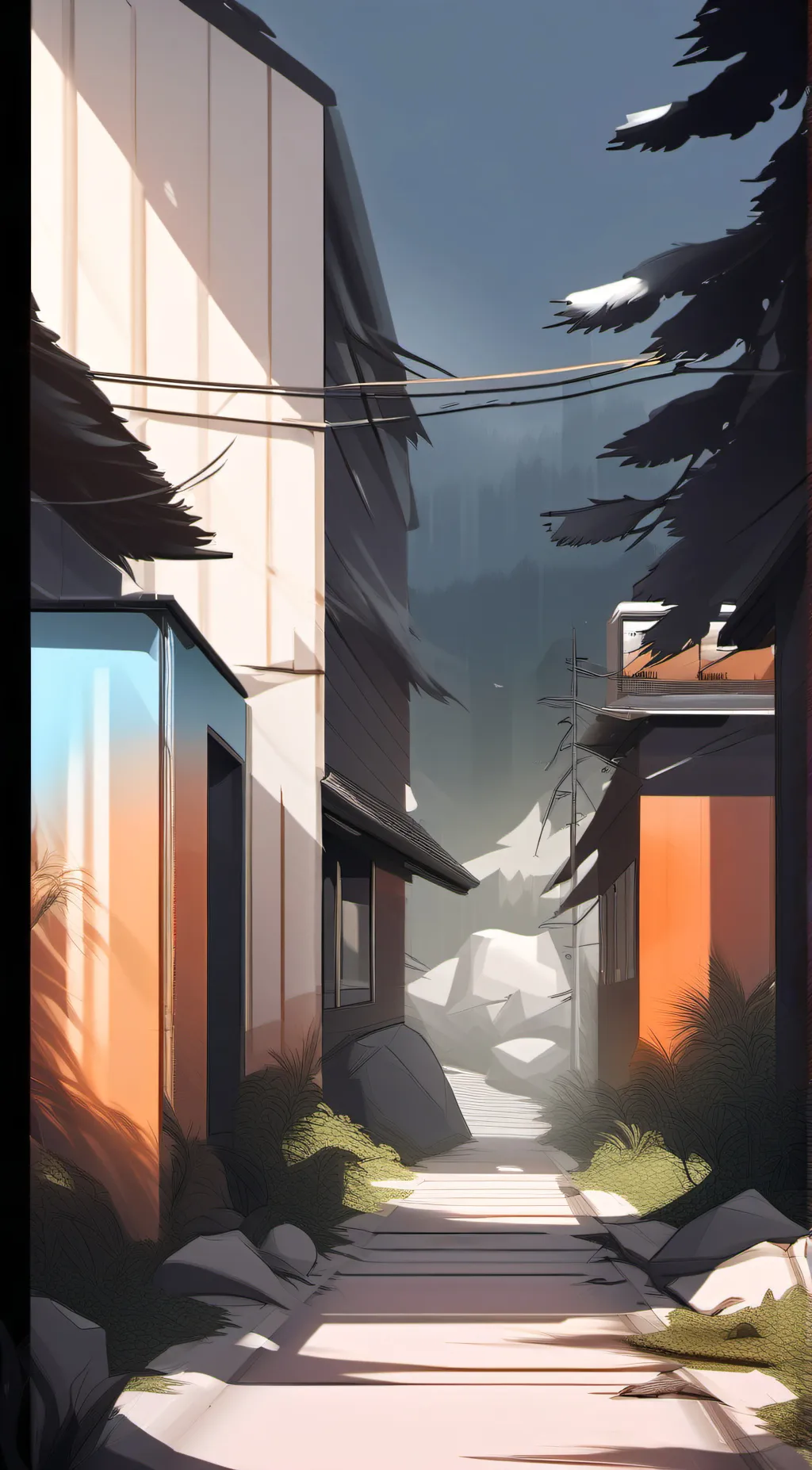 ai character: minas birthday  background