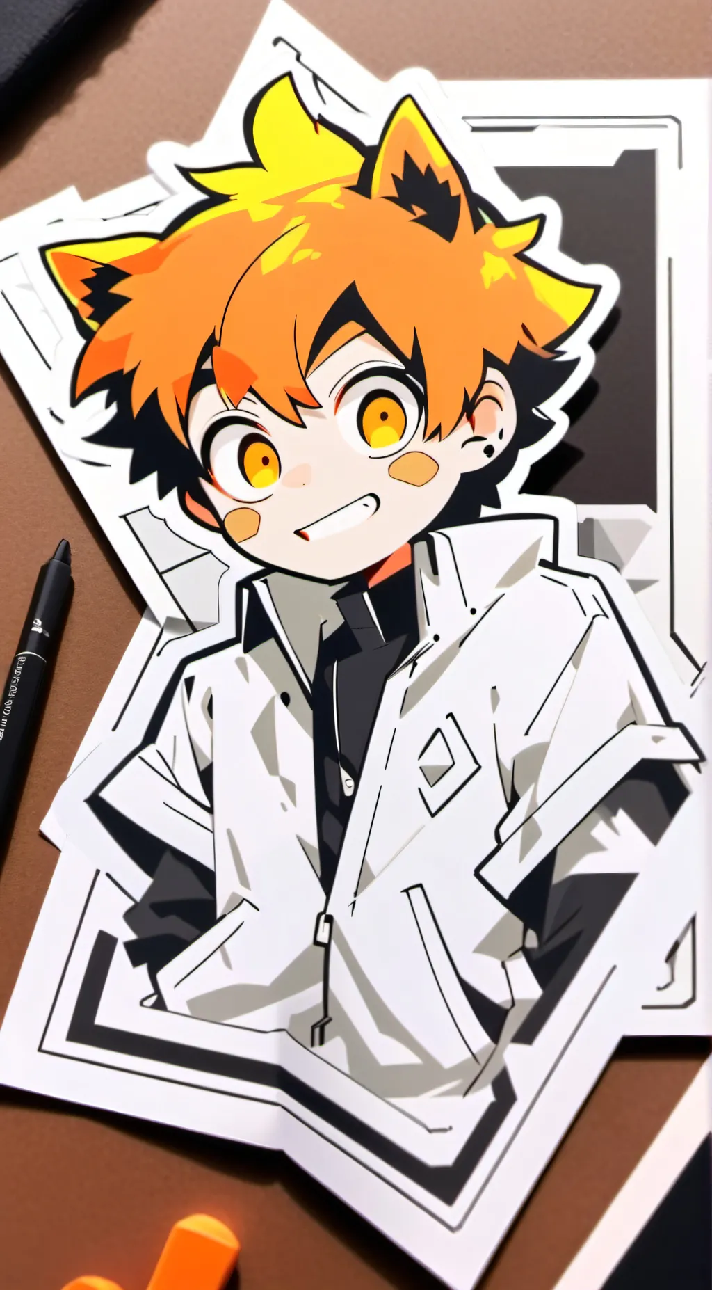 ai character: dogday  background