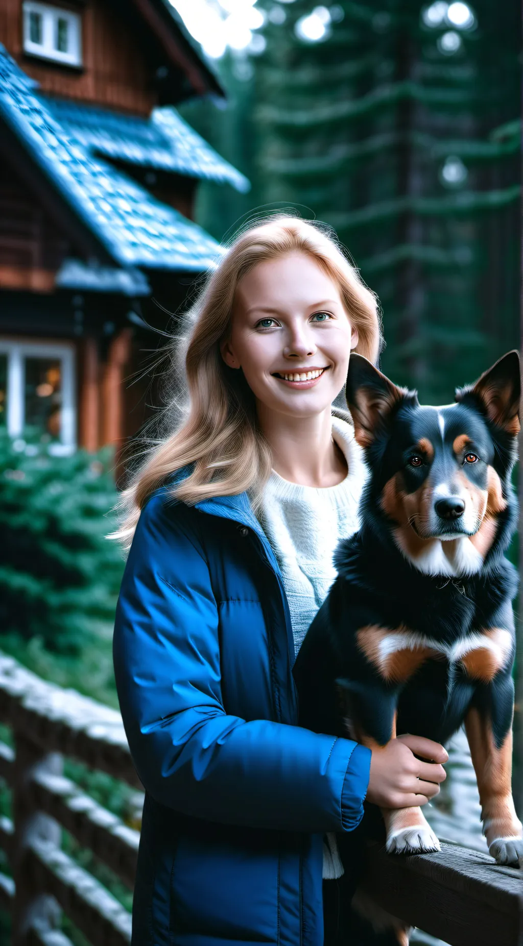 ai character: mein Haus  background