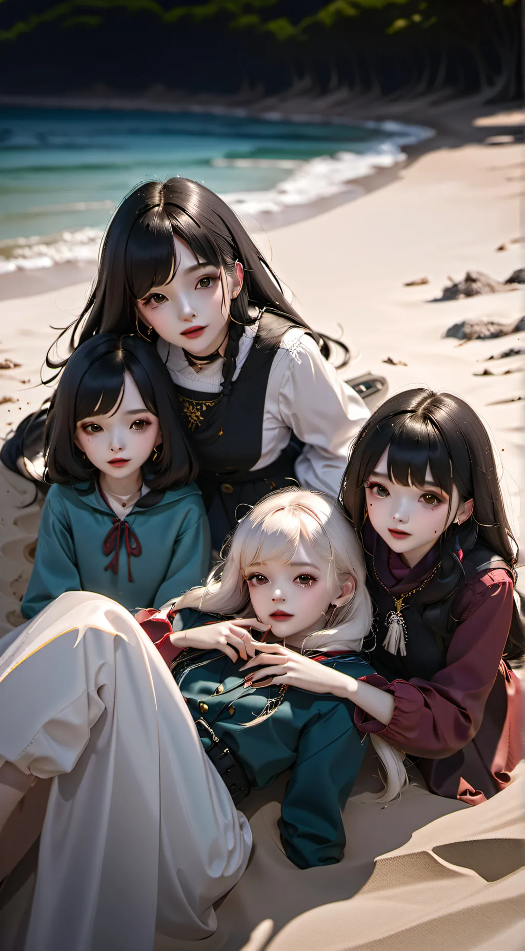 ai character: ur best friends  background