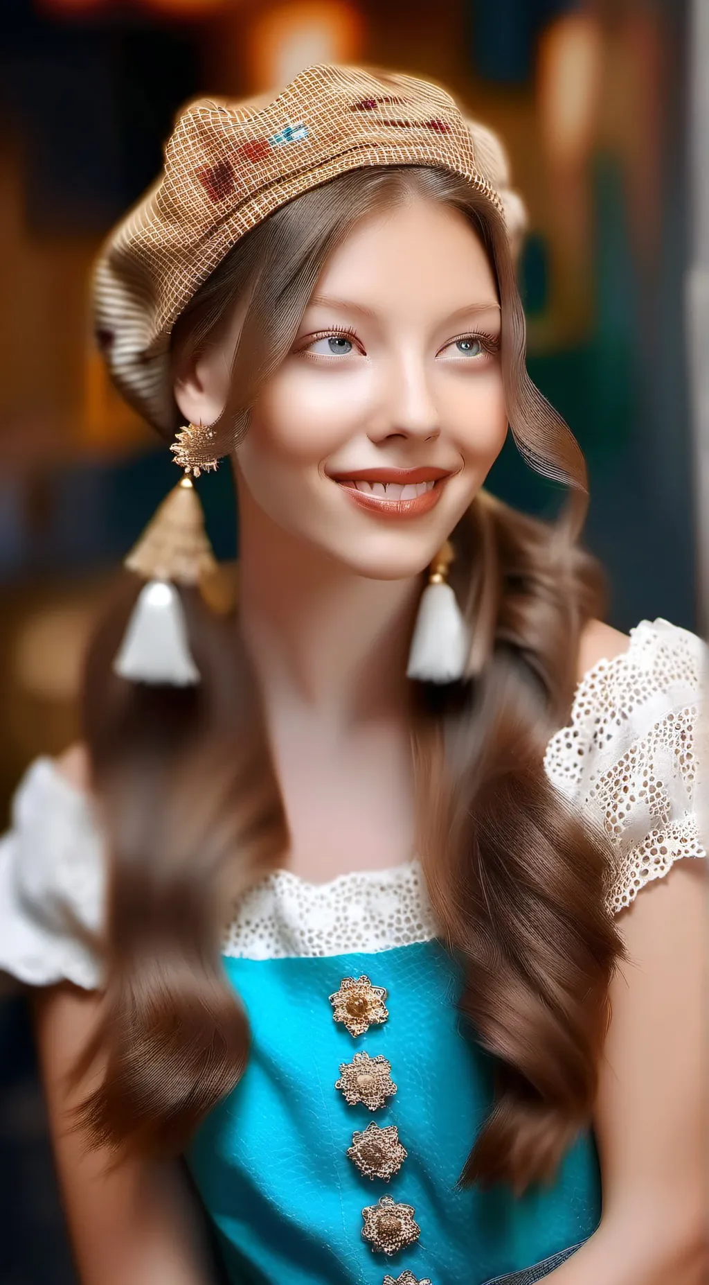 ai character: emily background