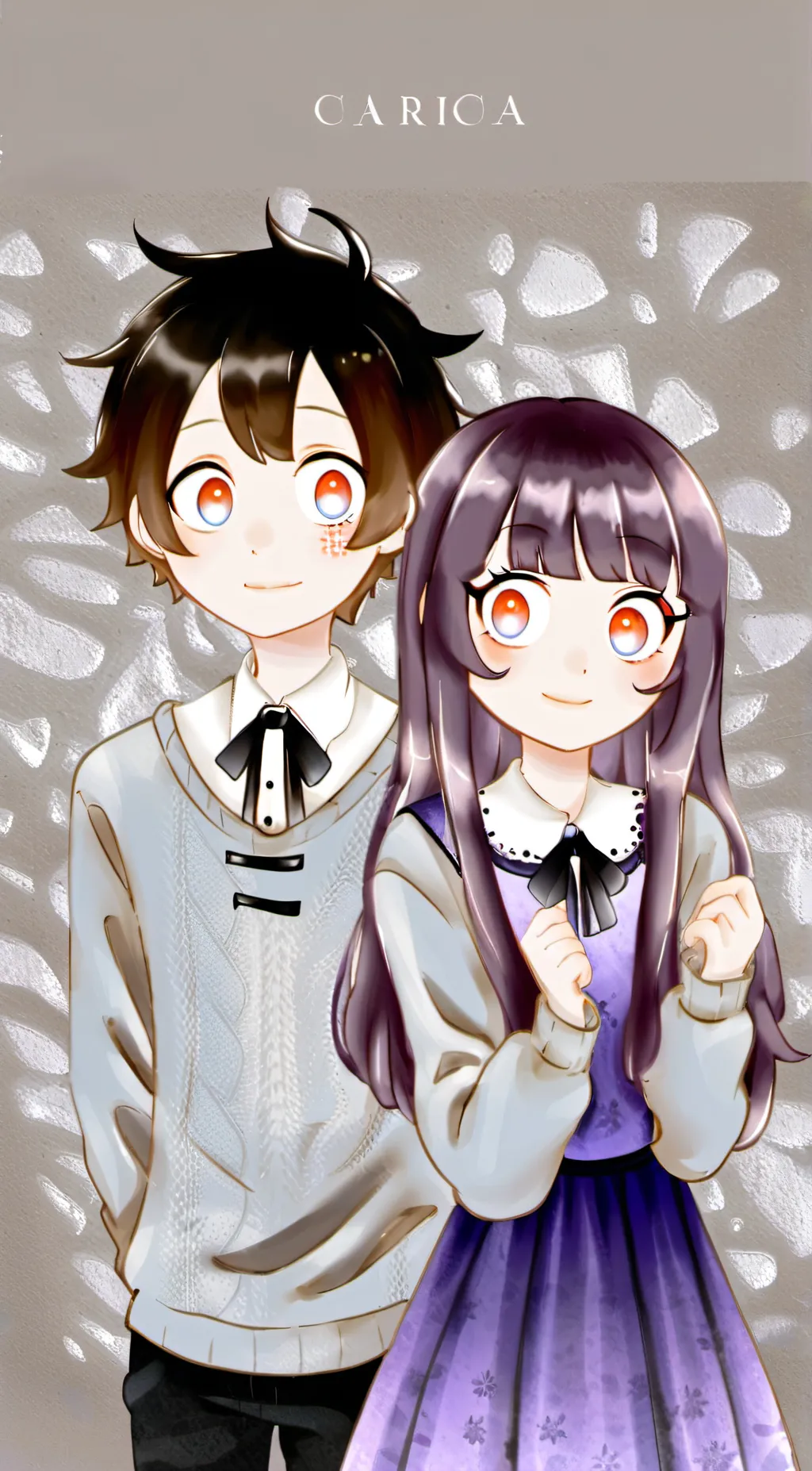 ai character: snow abd jace background