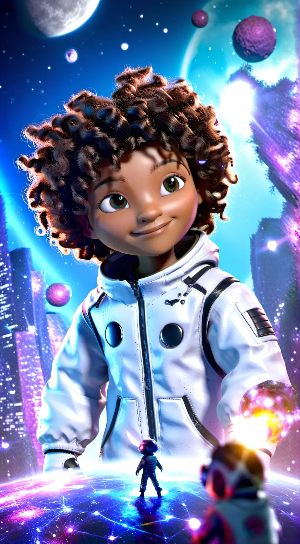 ai character: Høme background