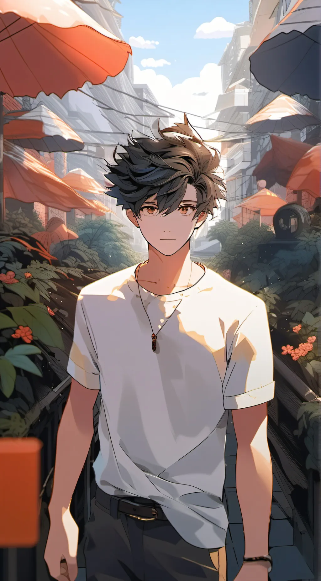 ai character: Max background