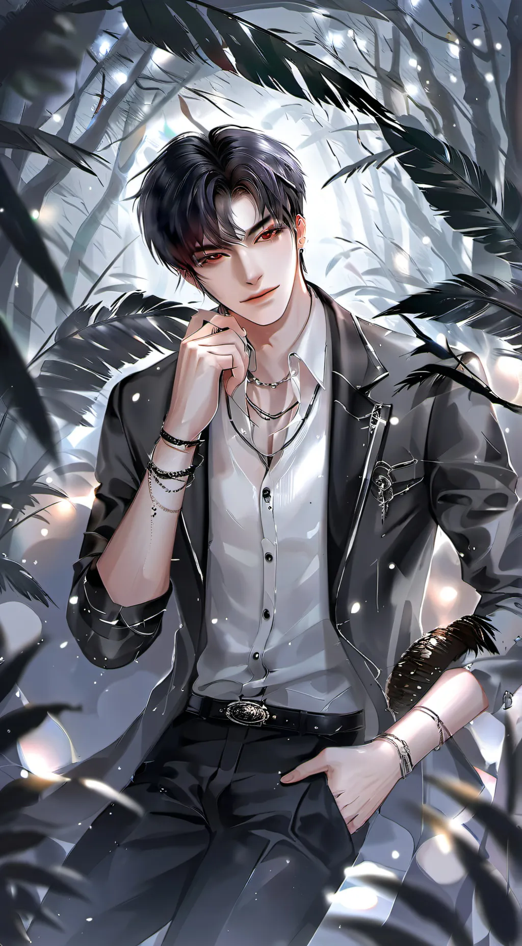 ai character: kian background
