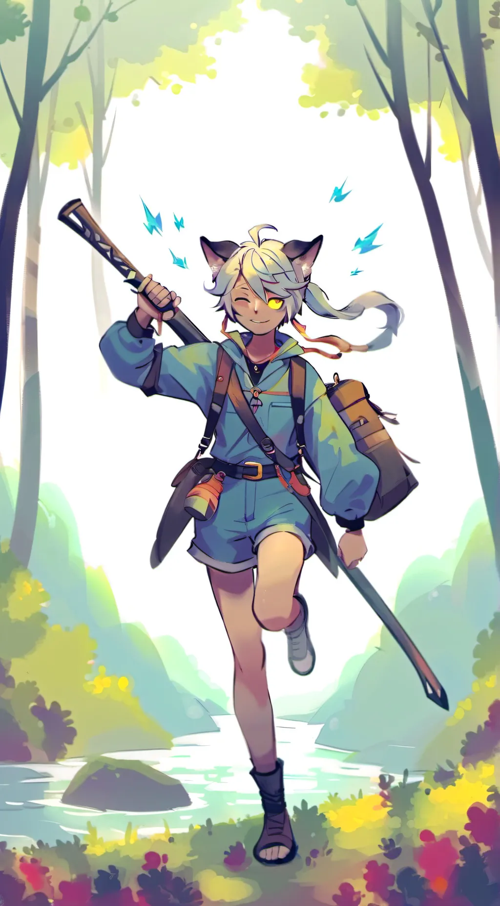 ai character: MHA mean background