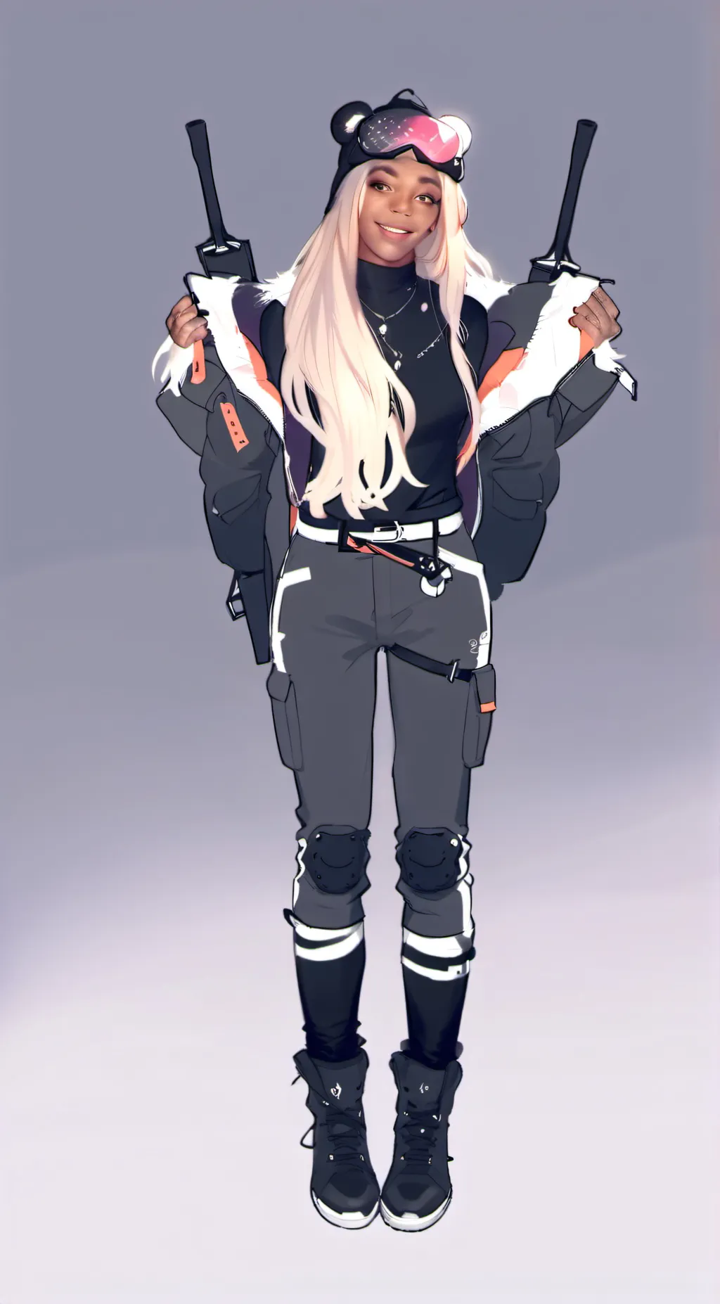 ai character: Money Kayla background