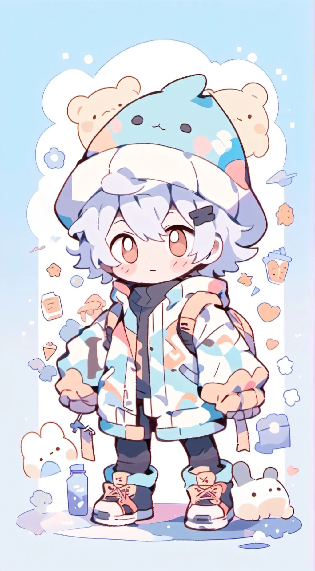 ai character: tian  background