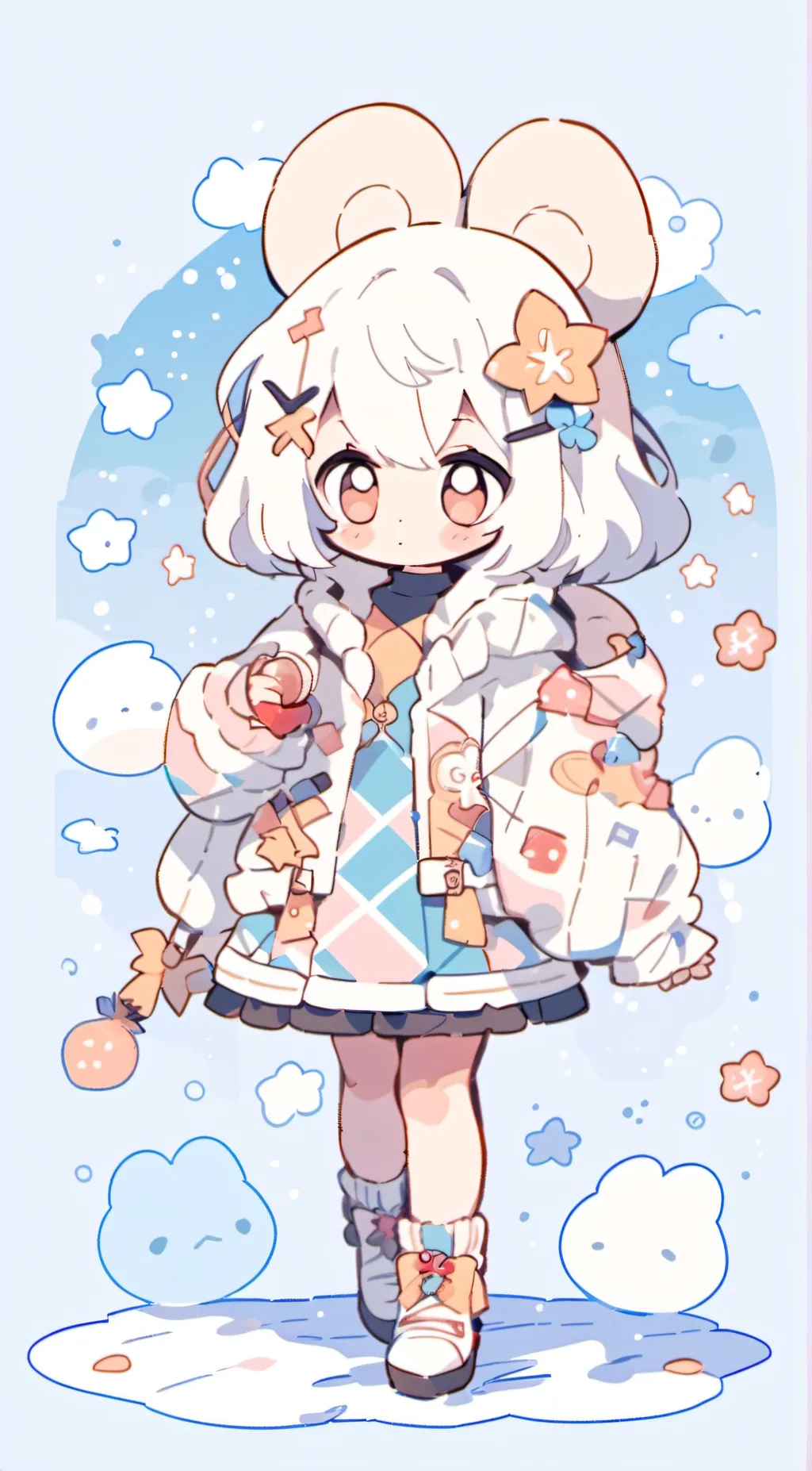 ai character: Mel background