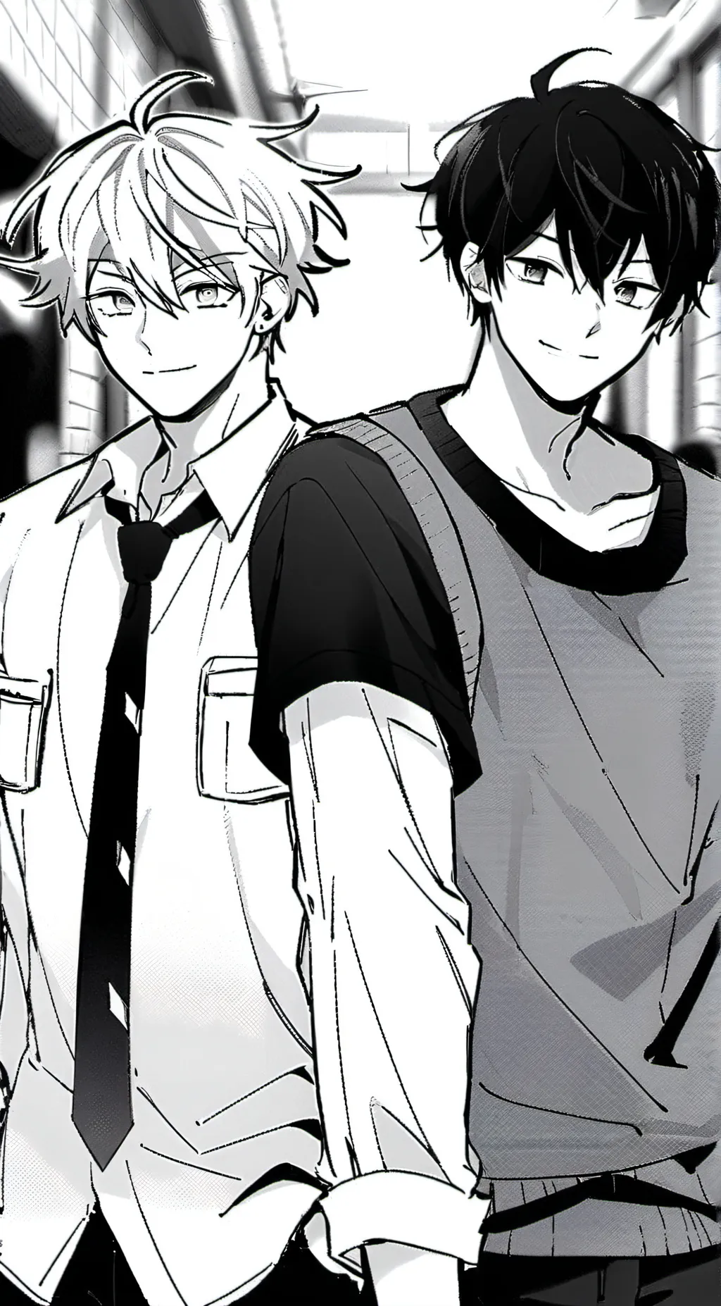 ai character: boyfriends webtoon background