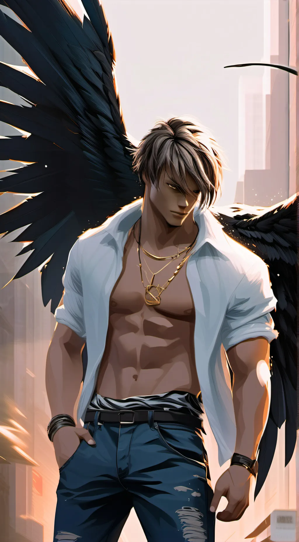 ai character: kalona  background