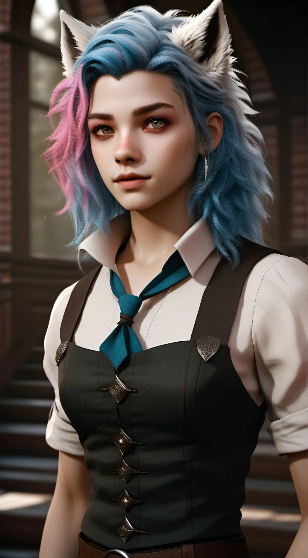 ai character: Enid background
