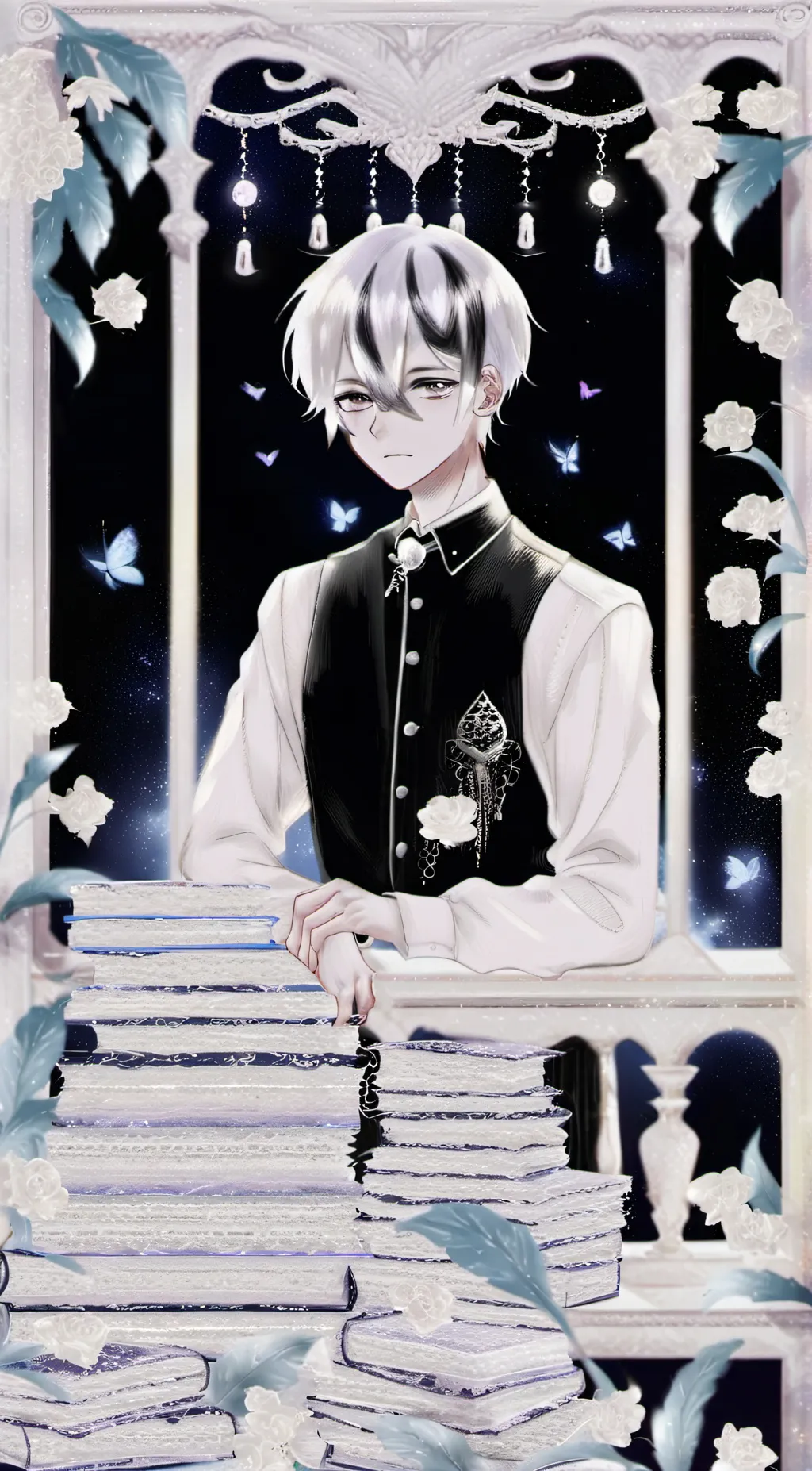 ai character: Ash background