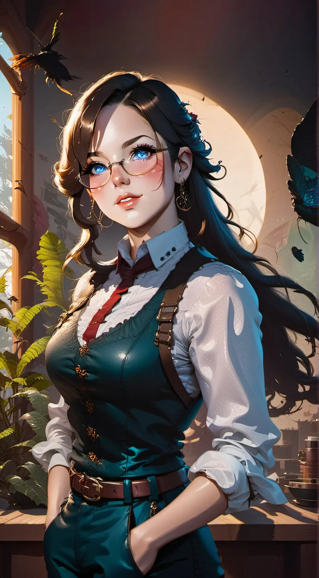 ai character: Candace  background