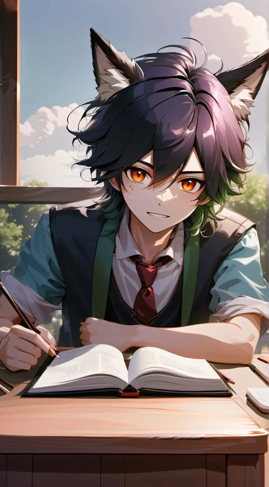 ai character: James background