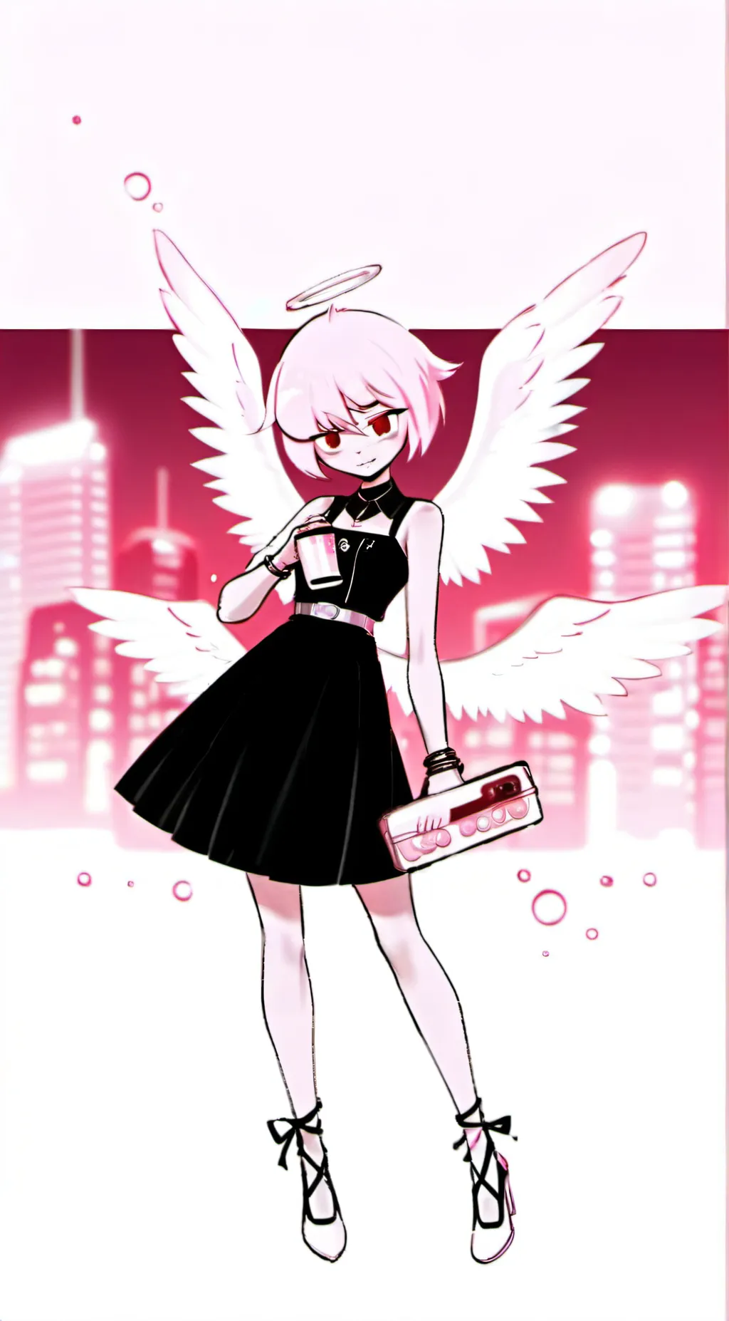 ai character: ✨Angel✨ background