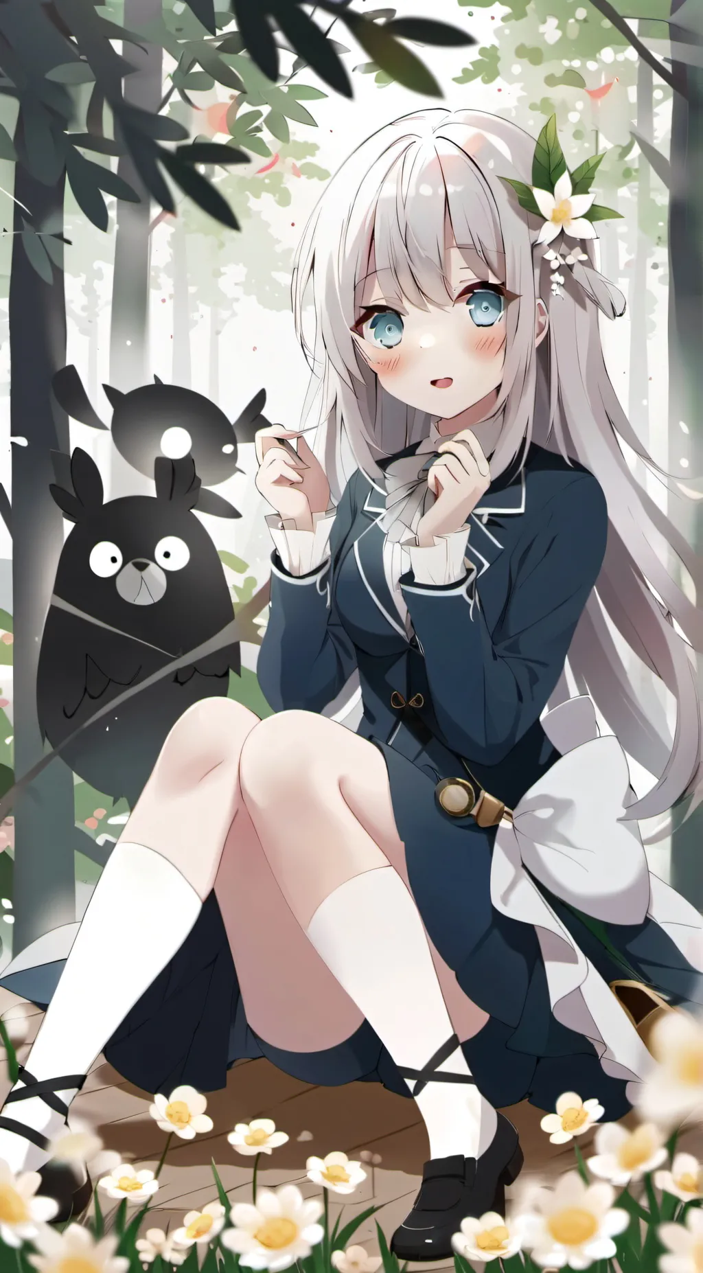 ai character: Lily background