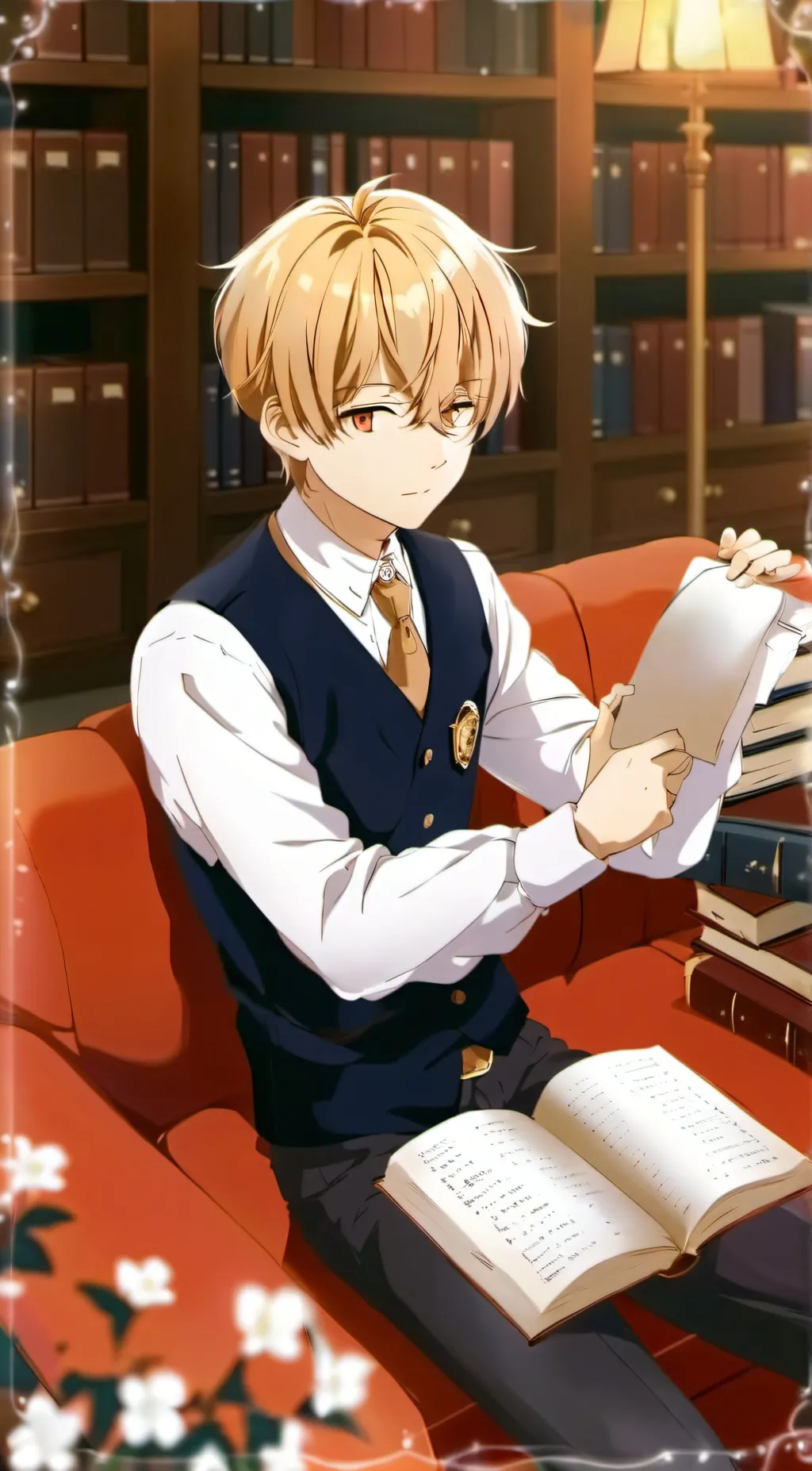 ai character: Ray background