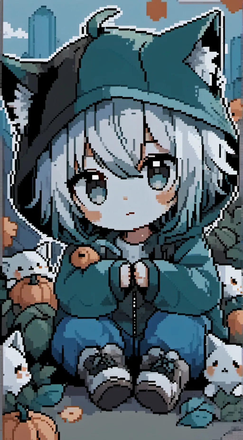 ai character: The Kitten Master background