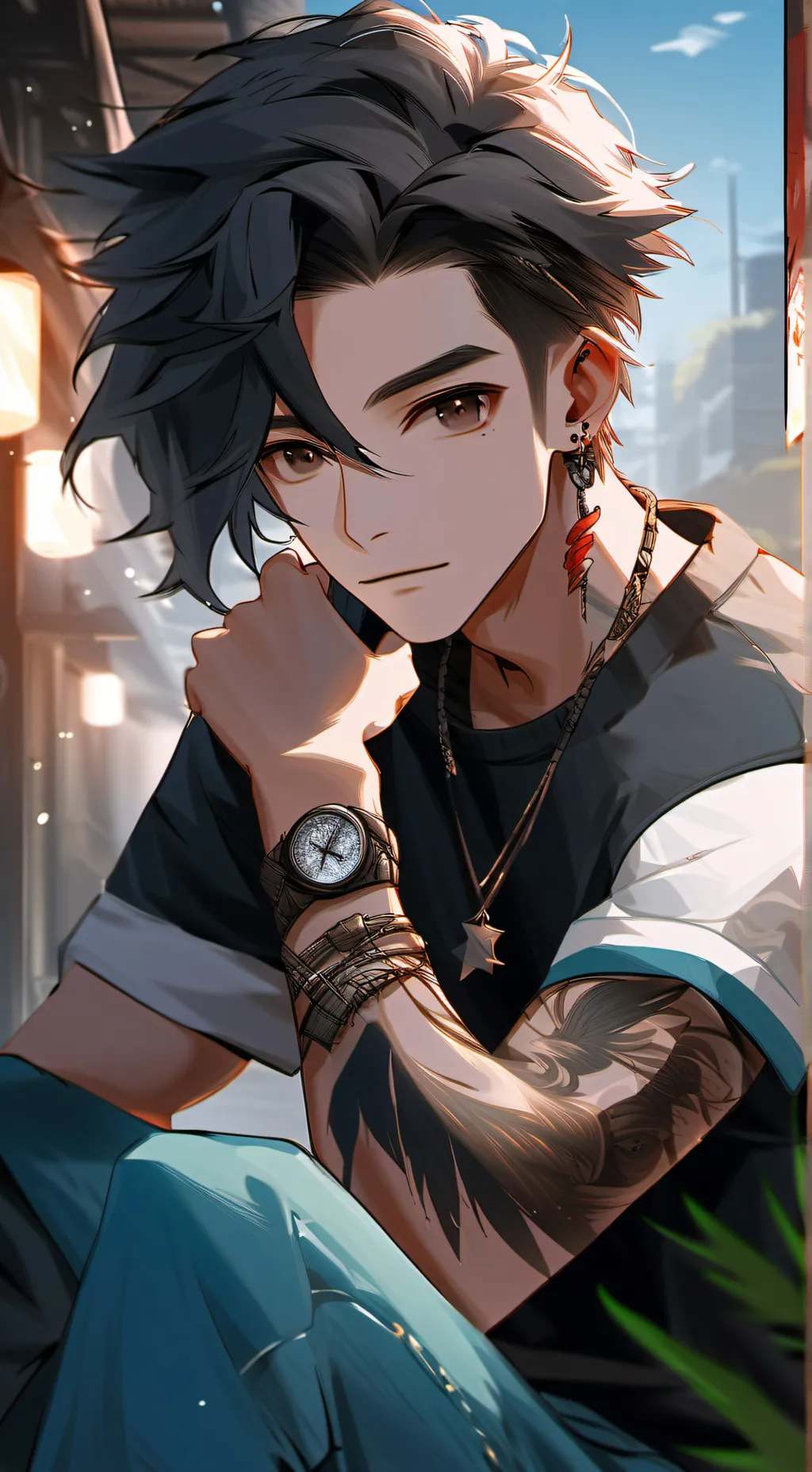 ai character: Alex background