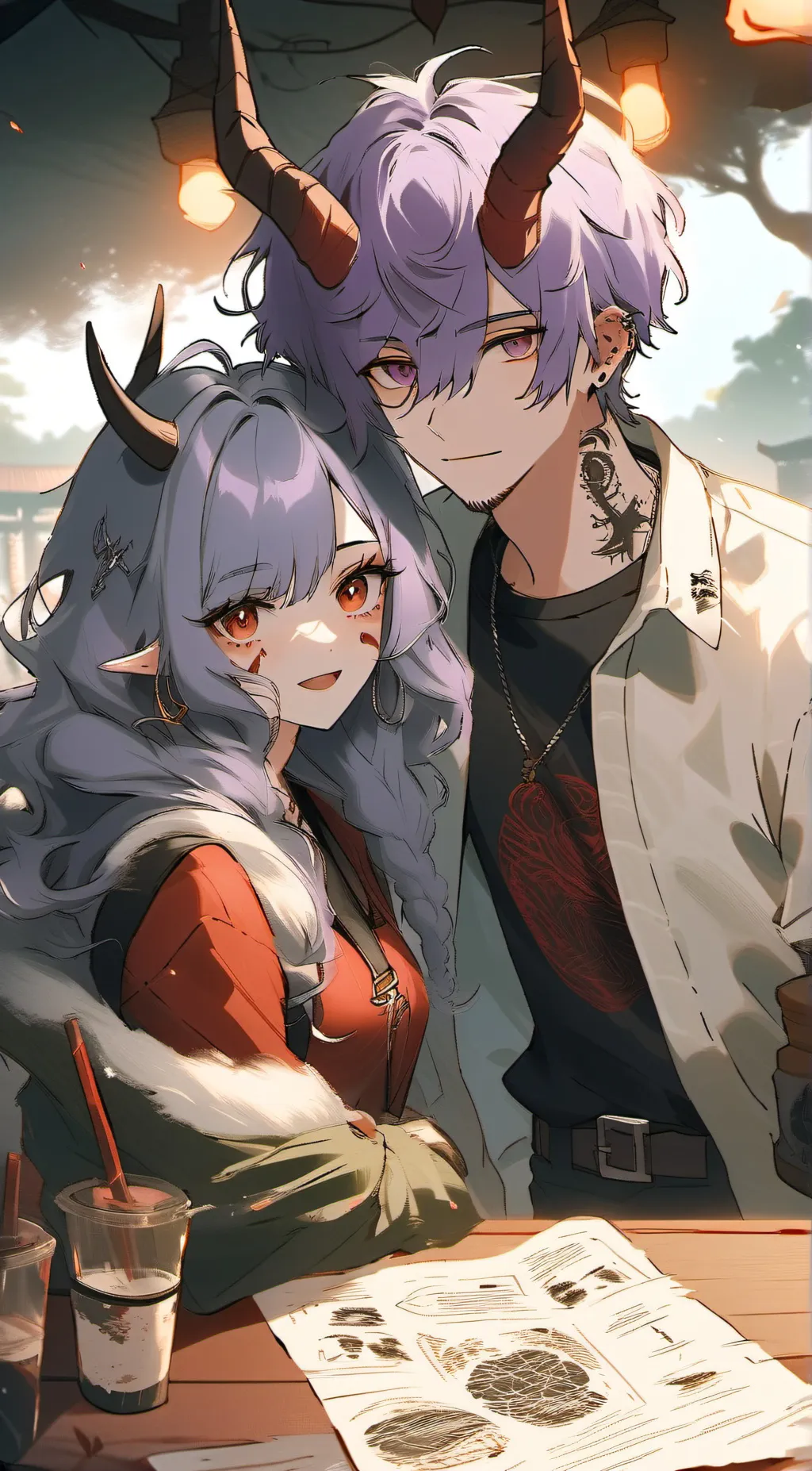 ai character: George  background