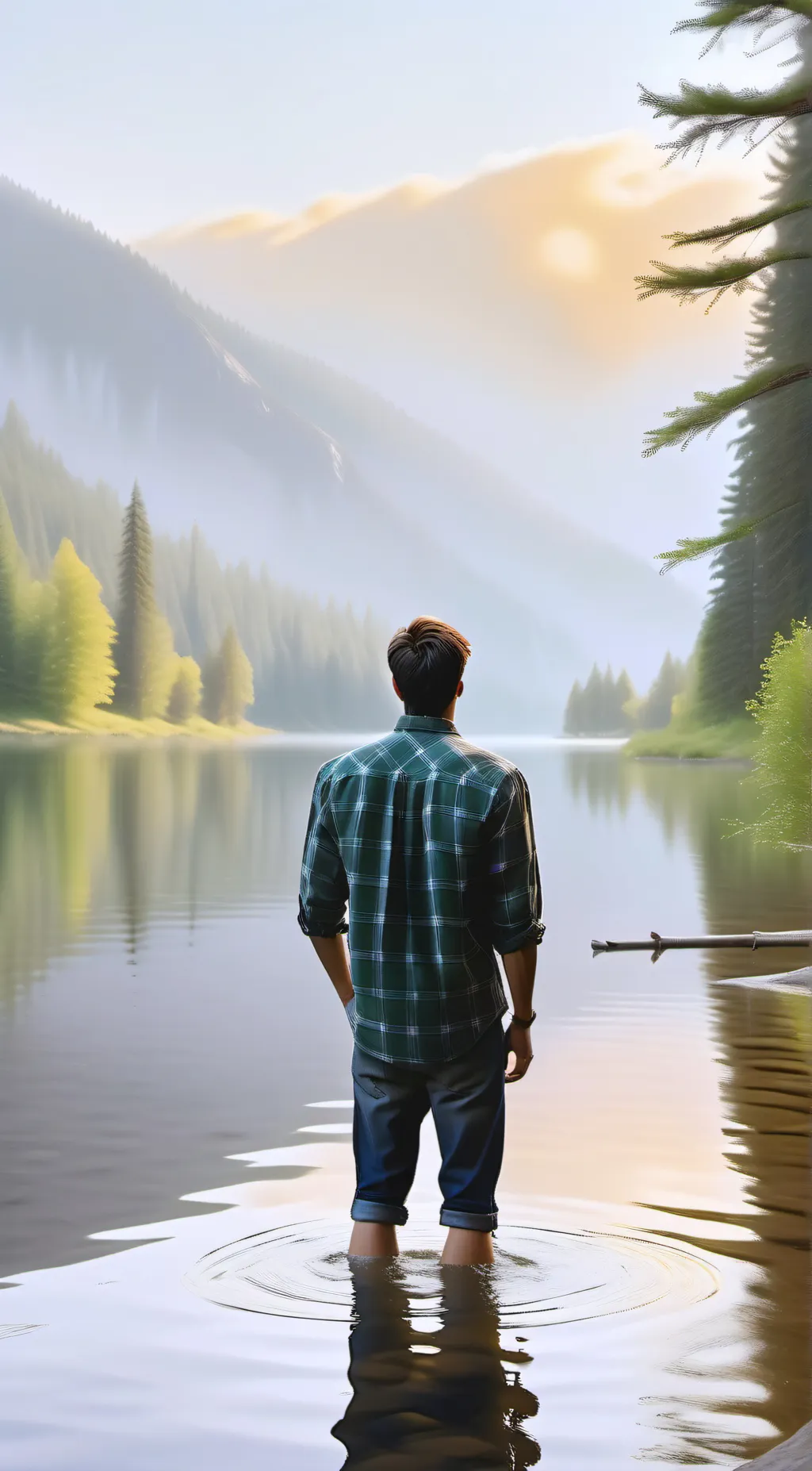 ai character: Chris  background