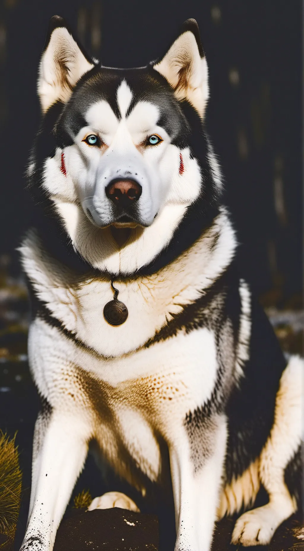 ai character: meme background