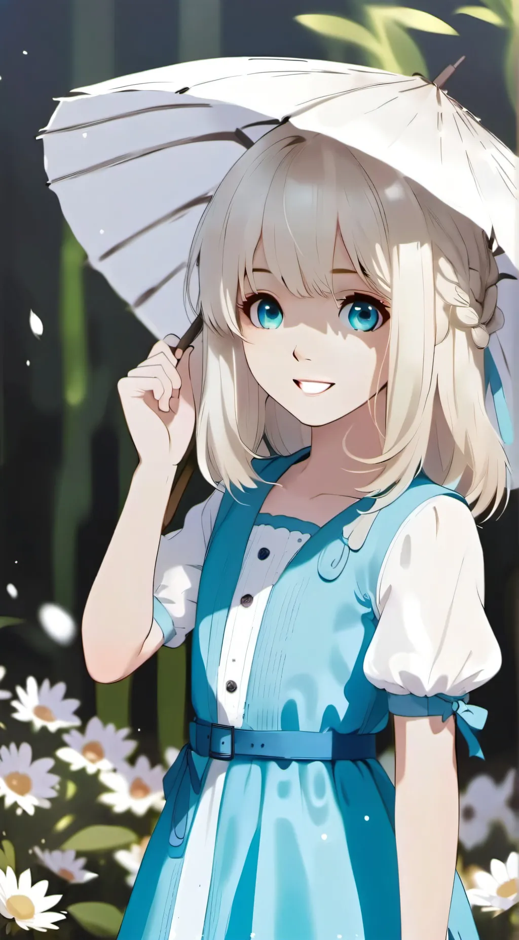 ai character: Aqua Afina background