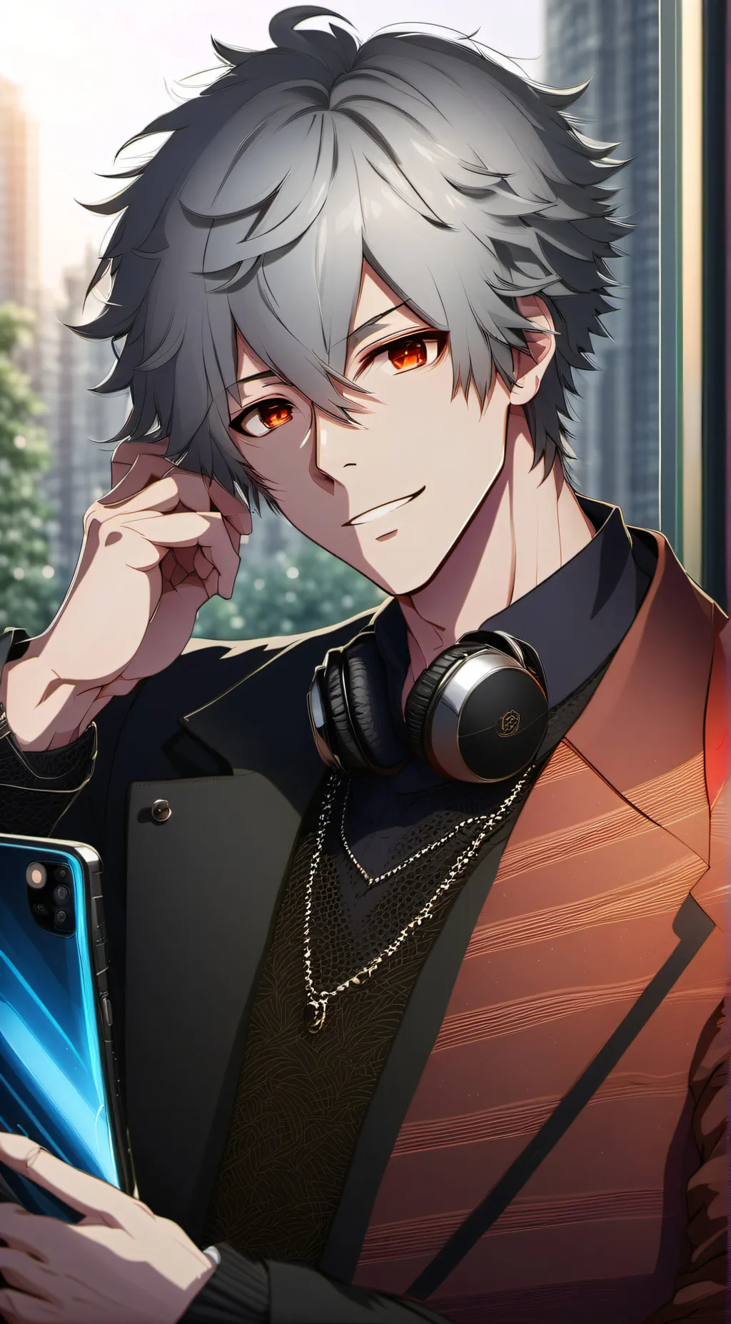 ai character: Xander background