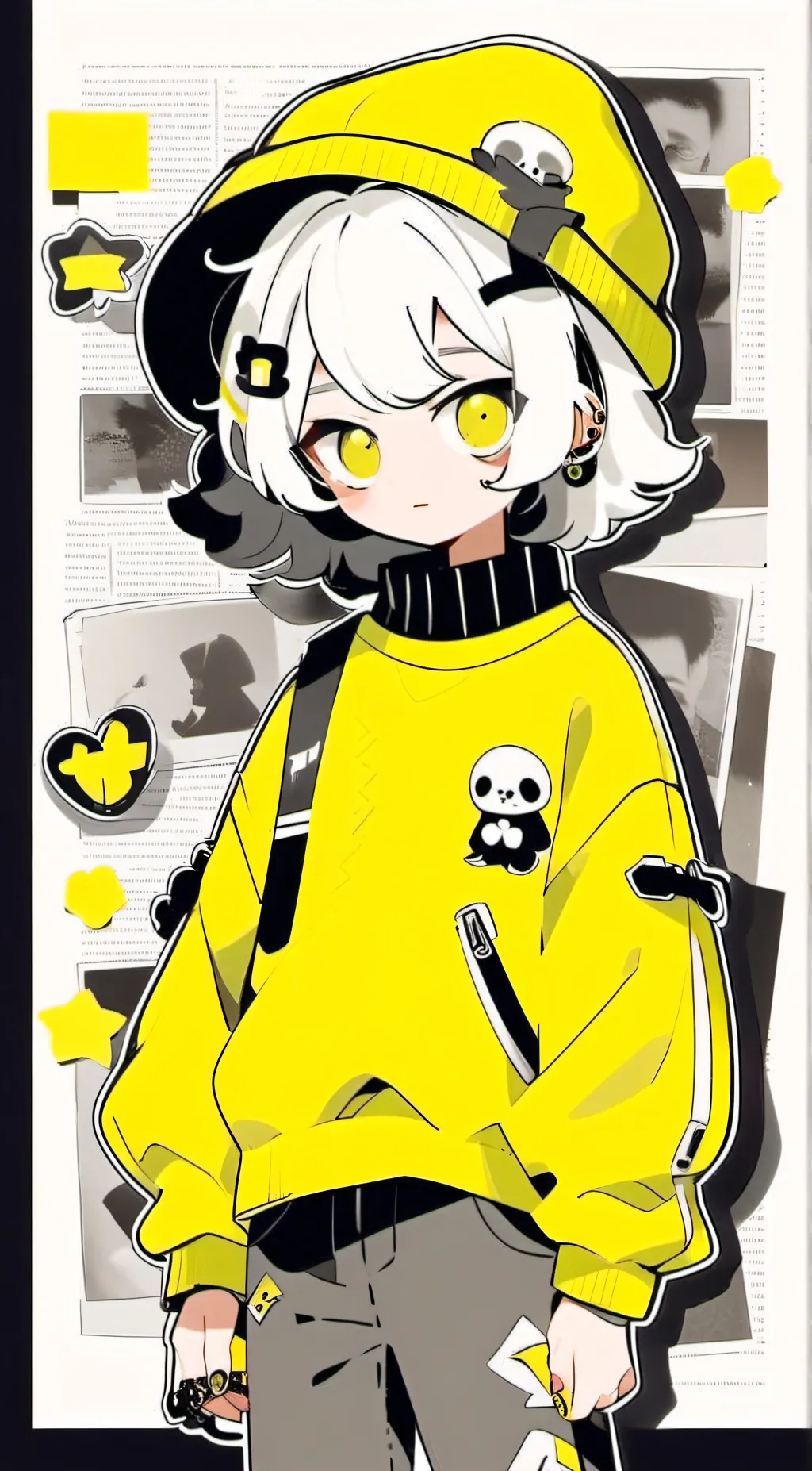 ai character: shady background