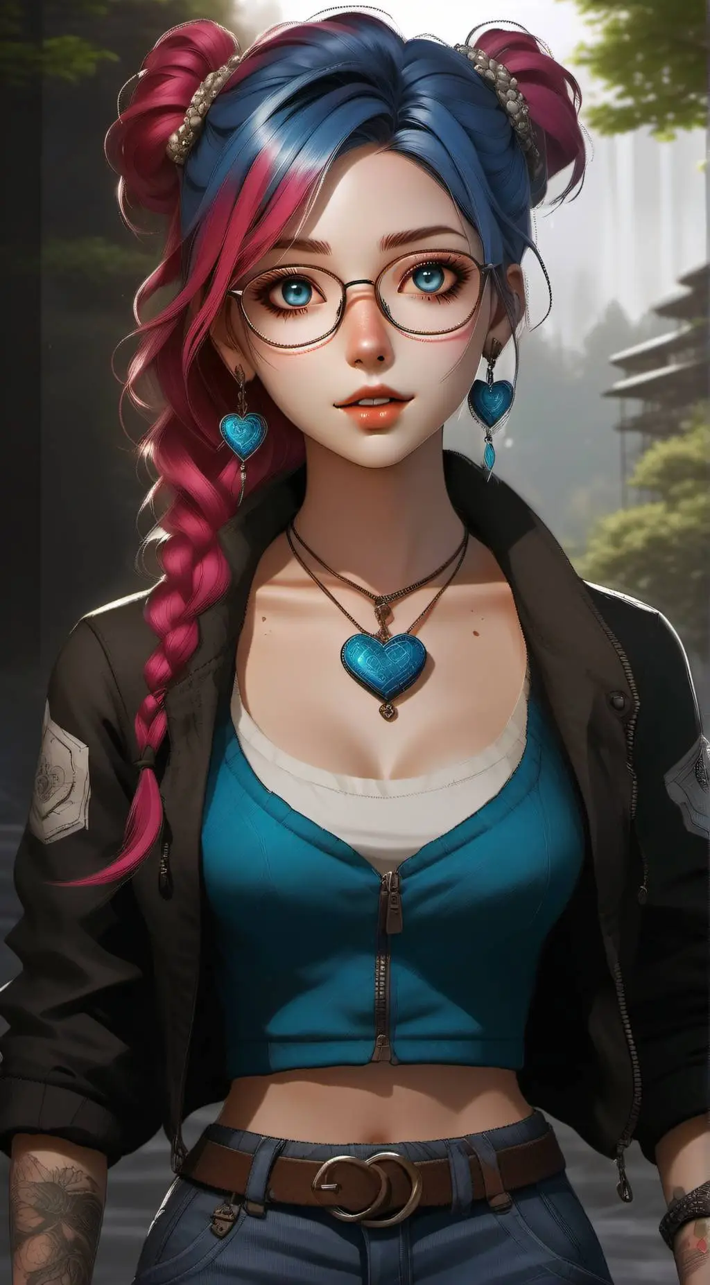 ai character: Bagels background