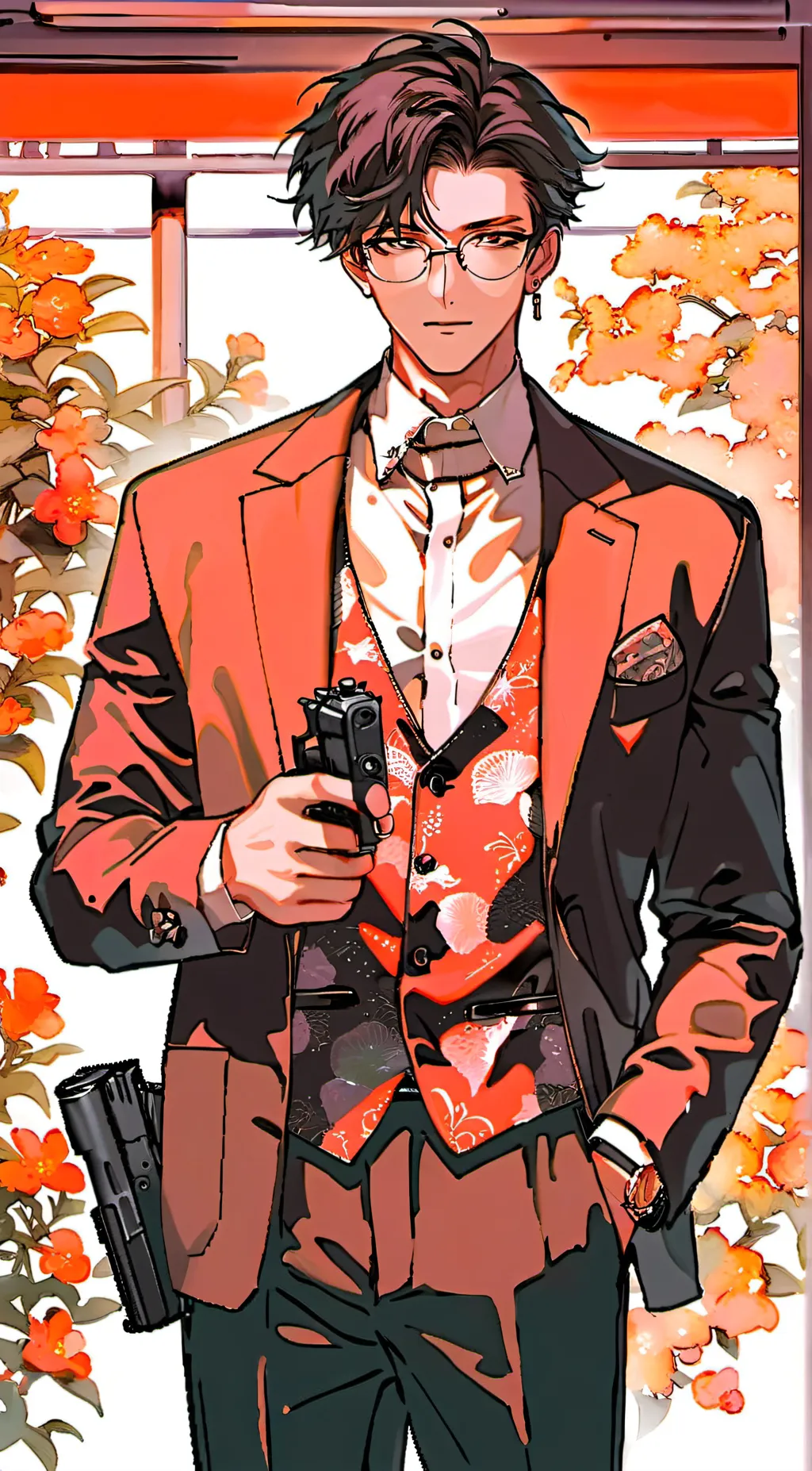 ai character: Carter background