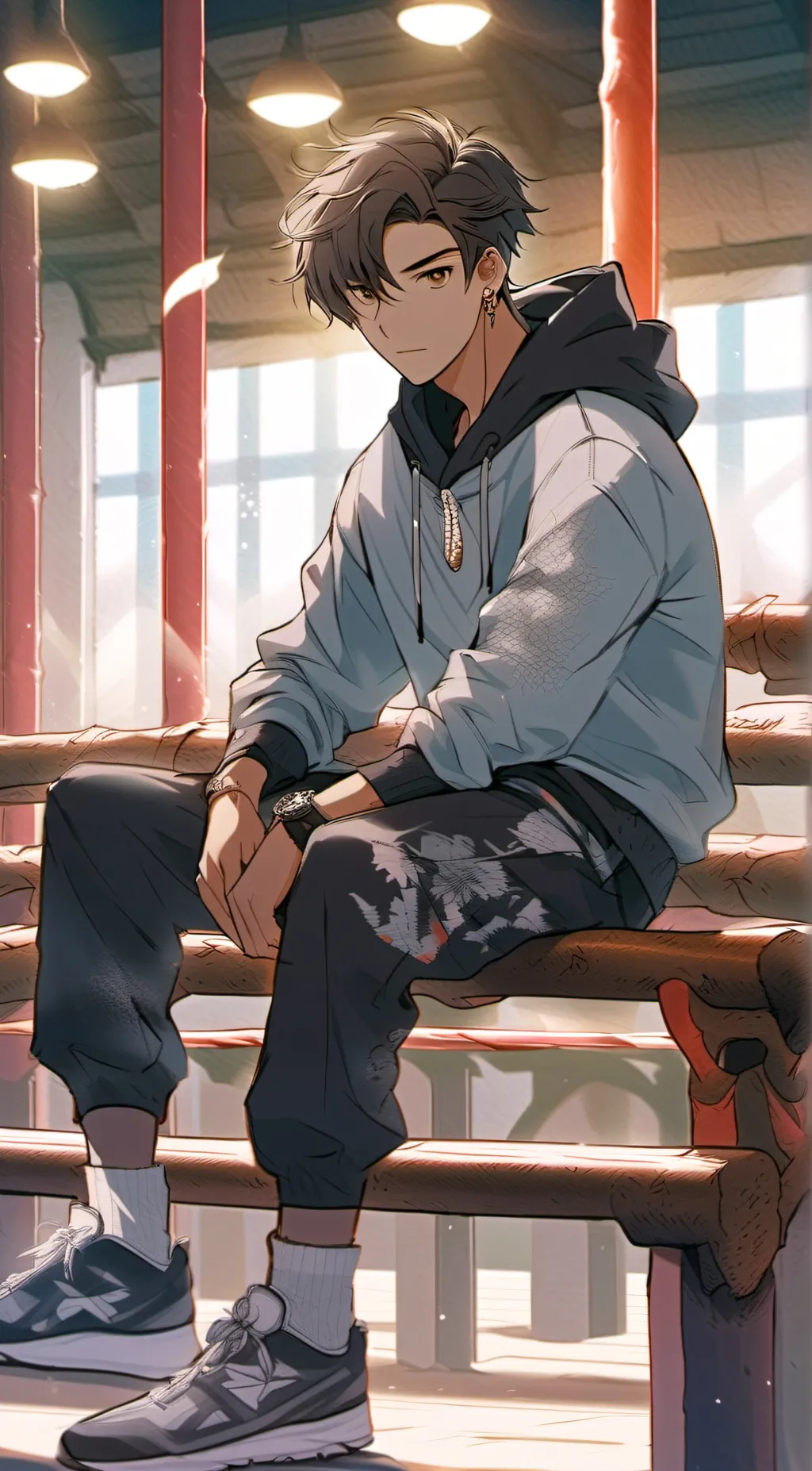 ai character: Marcus background