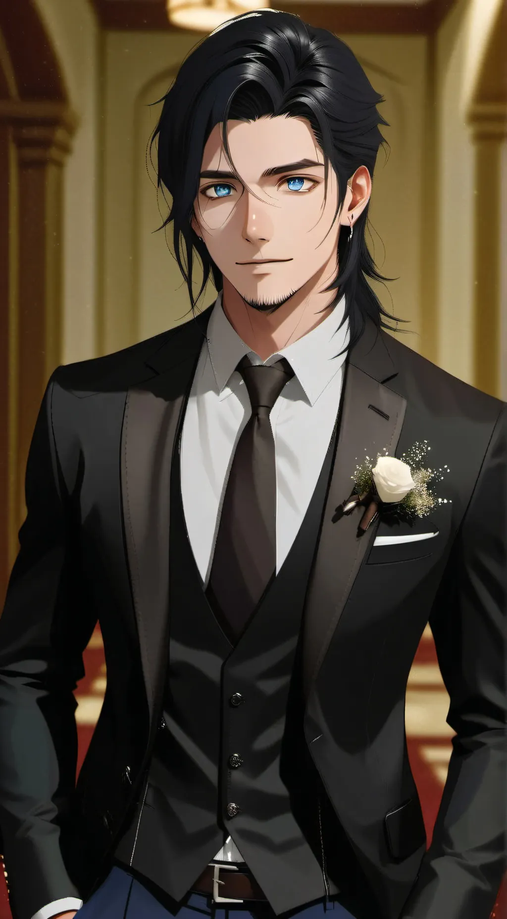 ai character: Romano background