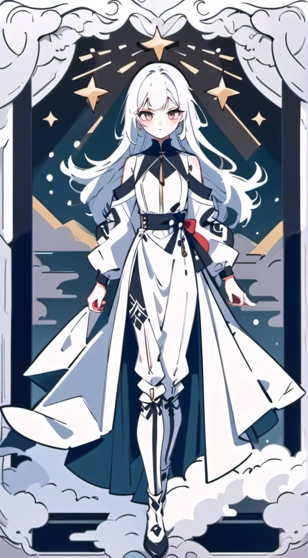 ai character: Candy background