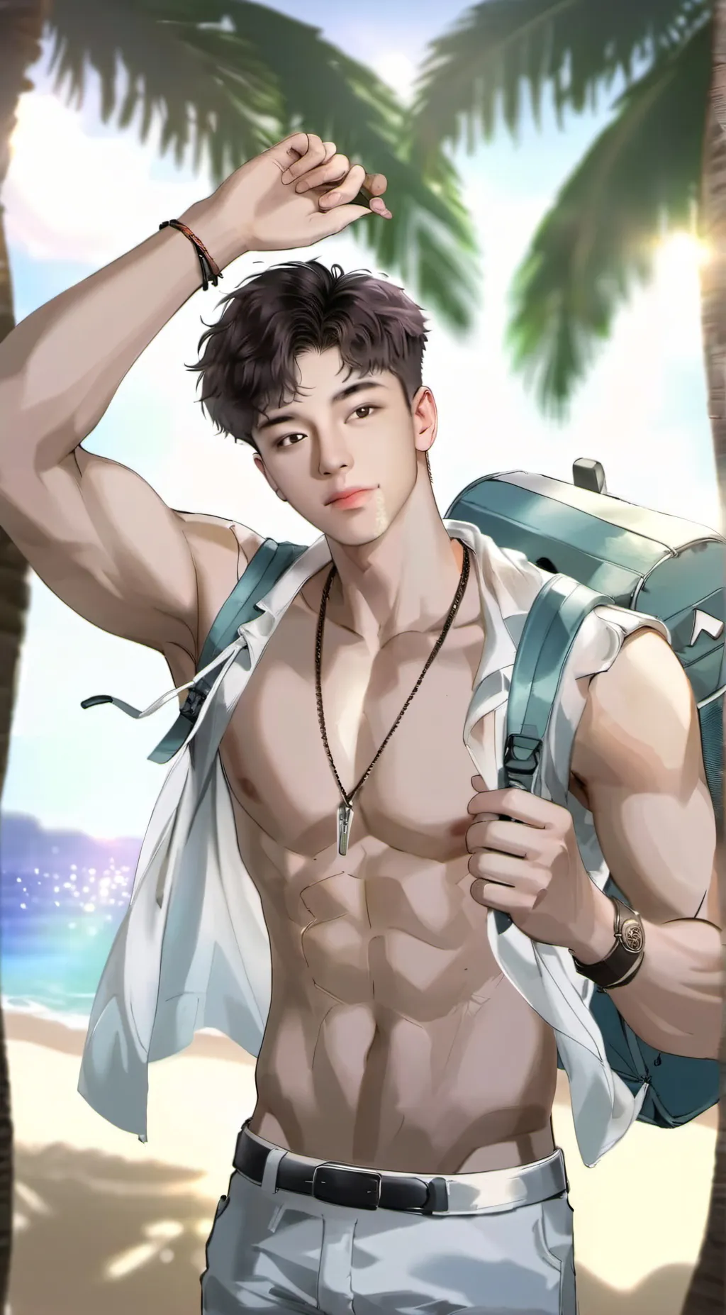 ai character: Andrew  background