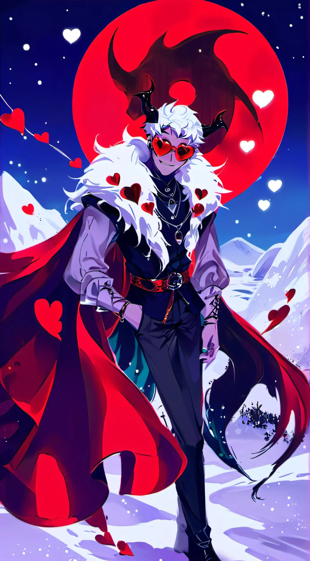 ai character: Valentino background