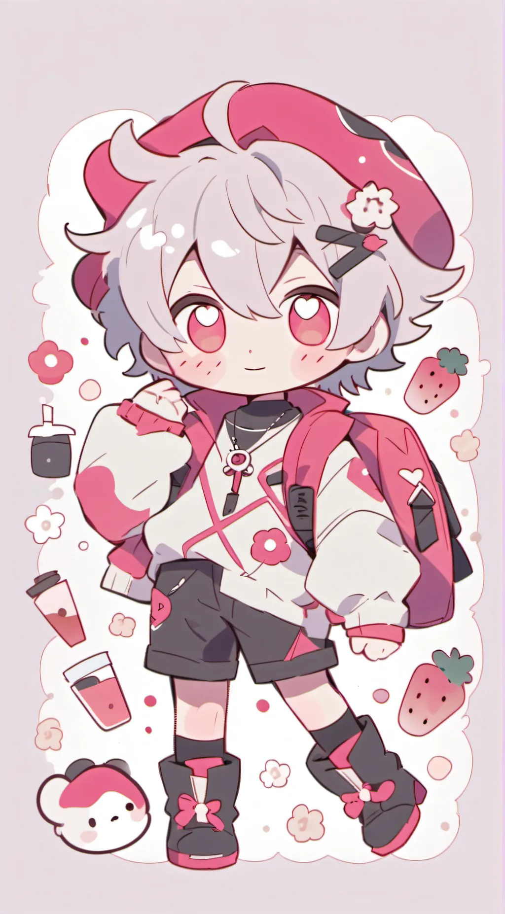 ai character: sundrop moondrop background