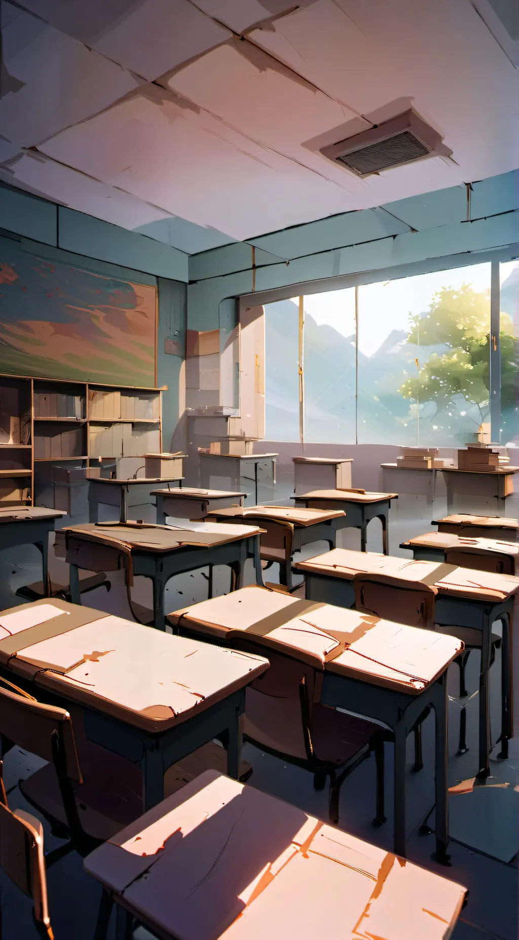 ai character: Element School background