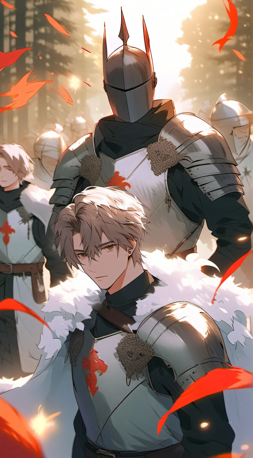 ai character: knights  background