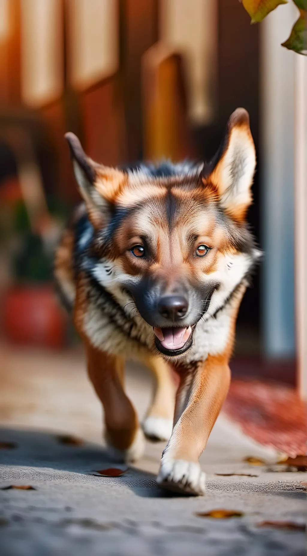 ai character: Bruce  background