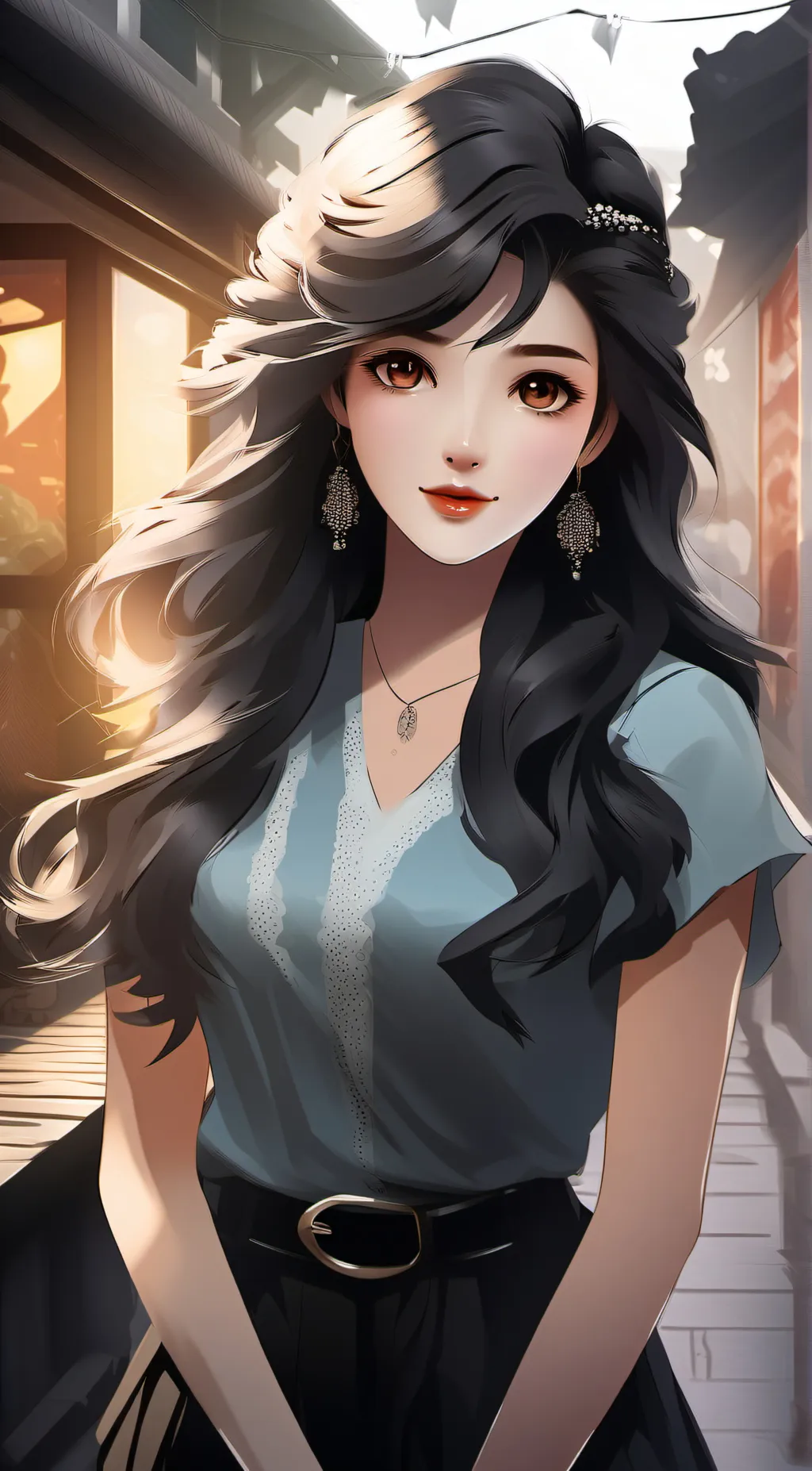 ai character: aim background