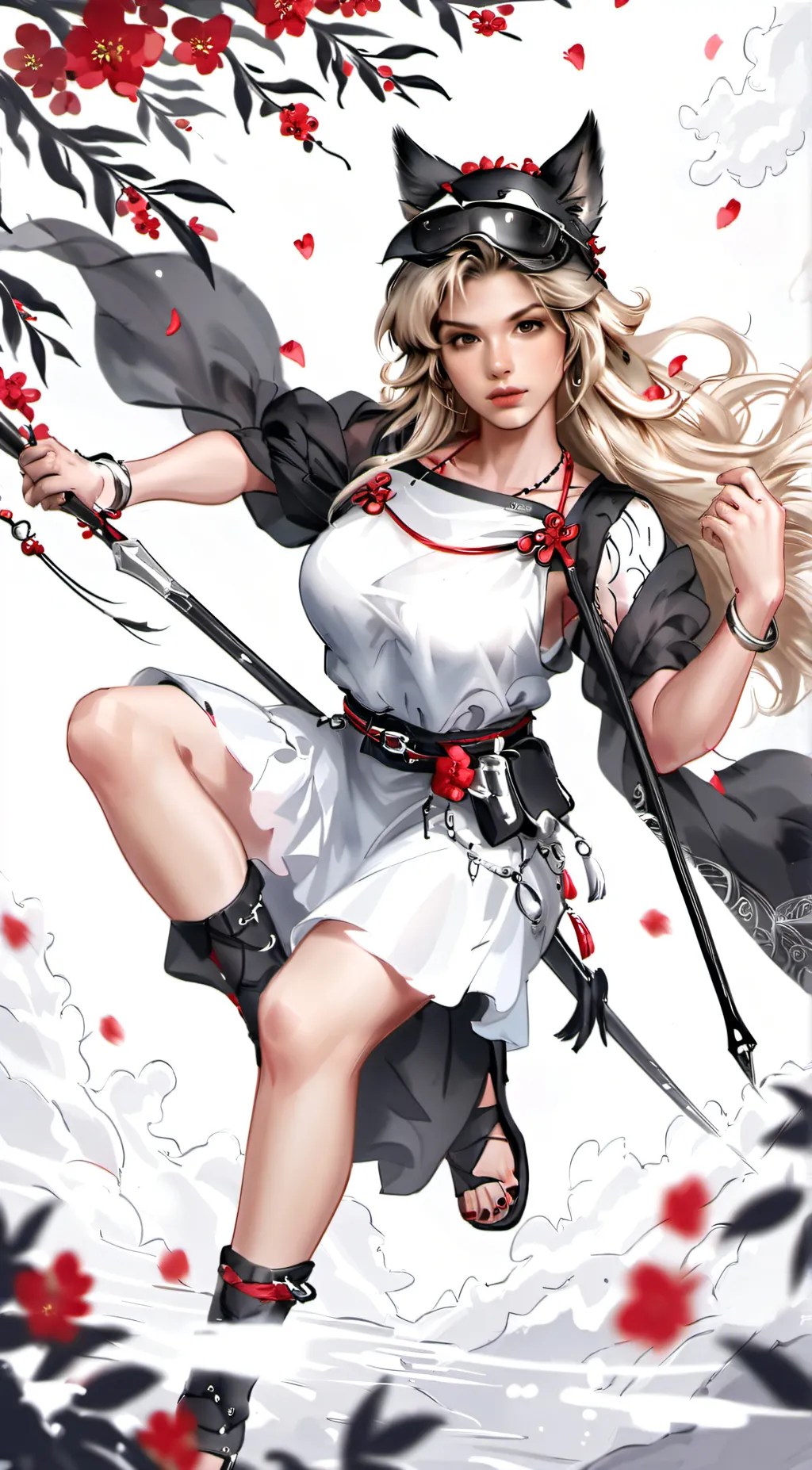 ai character: Bayli  background