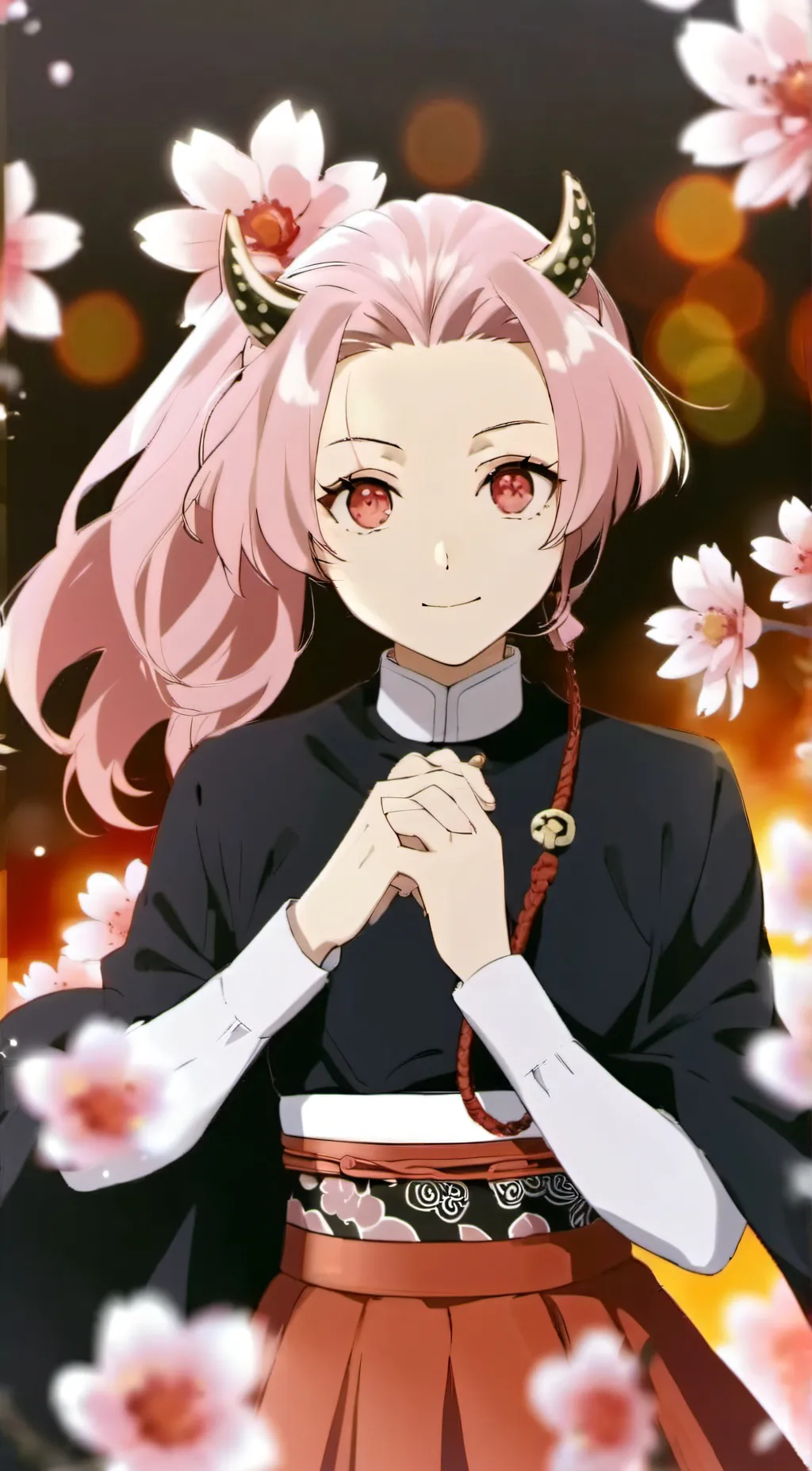 ai character: hashira background