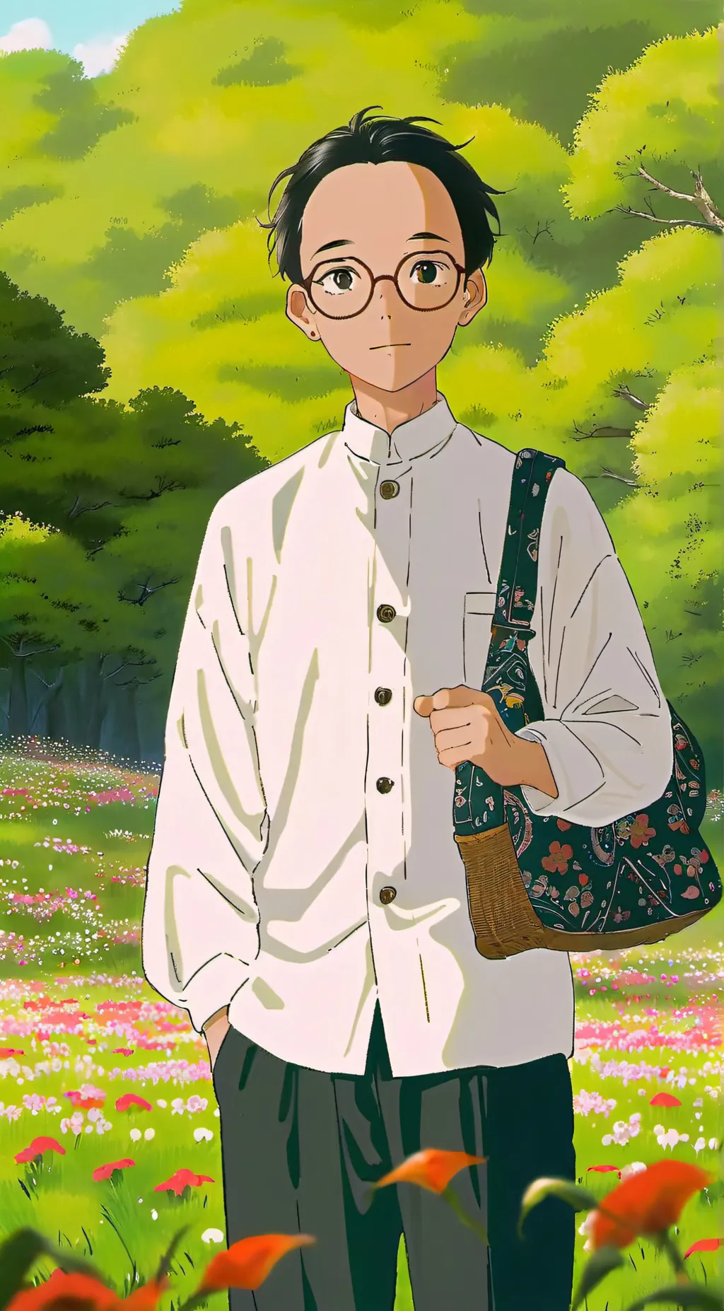 ai character: Jason  background