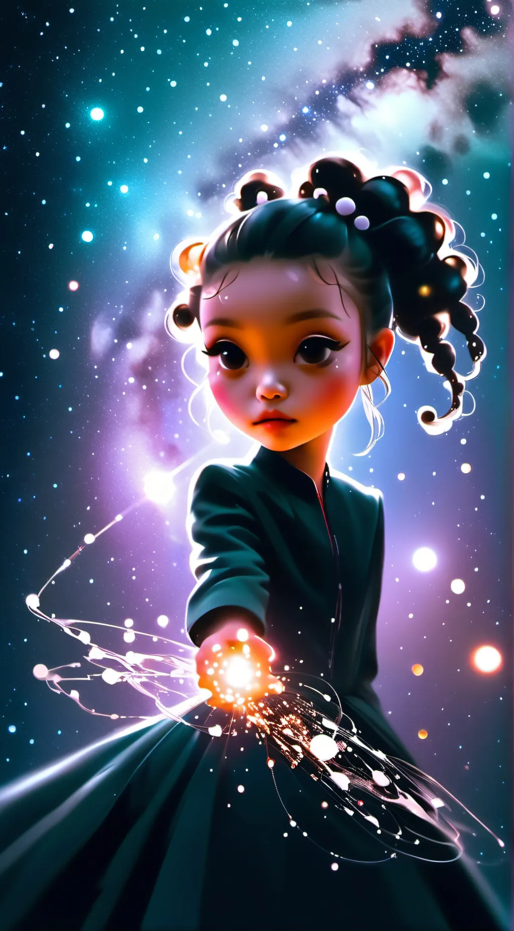 ai character: Celeste  background