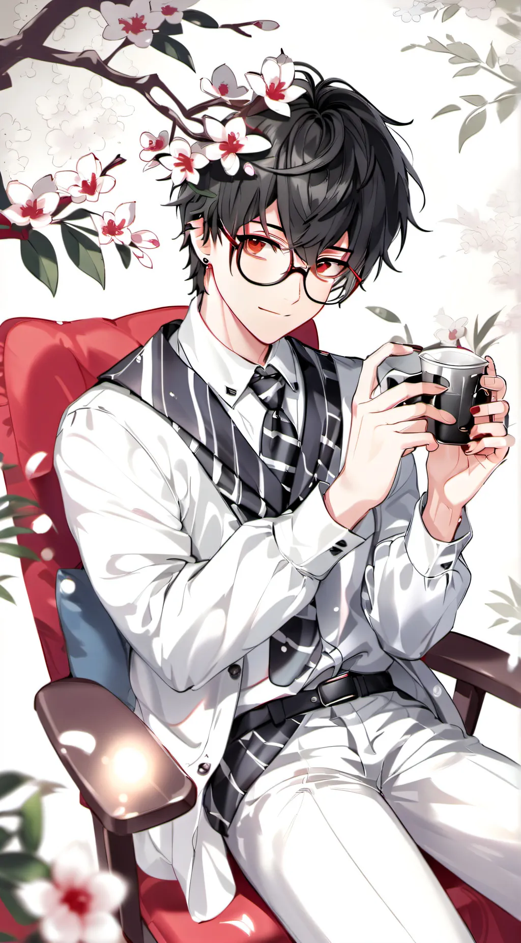 ai character: Leo background